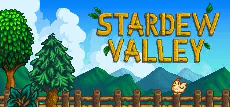 Cảnh nông trại và thị trấn Pelican trong Stardew Valley