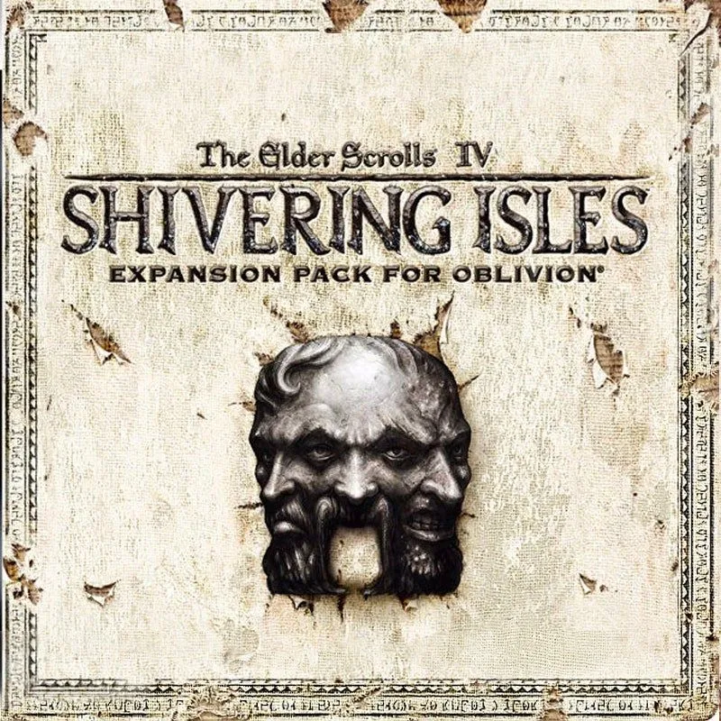 Cảnh quan kỳ ảo và đáng sợ của Shivering Isles, vương quốc của Daedric Prince Sheogorath, trong The Elder Scrolls IV: Oblivion