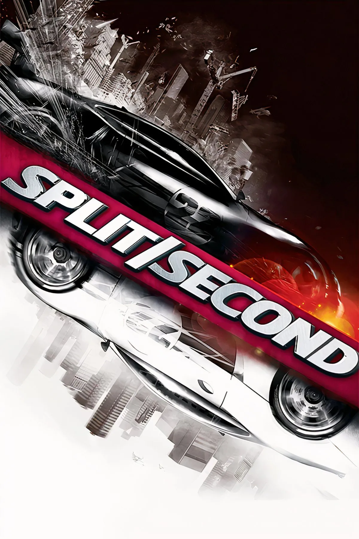 Cảnh tượng cháy nổ hoành tráng trong game đua xe Split/Second của Black Rock Studios