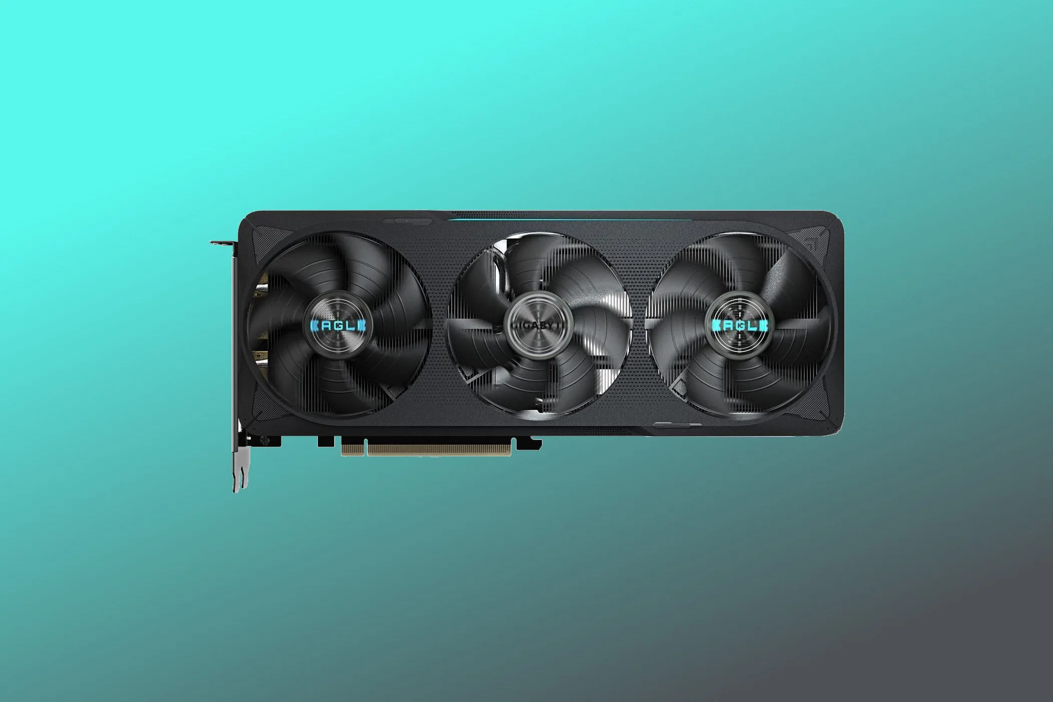 Card đồ họa Gigabyte Eagle GeForce RTX 5070 với hệ thống tản nhiệt WINDFORCE.