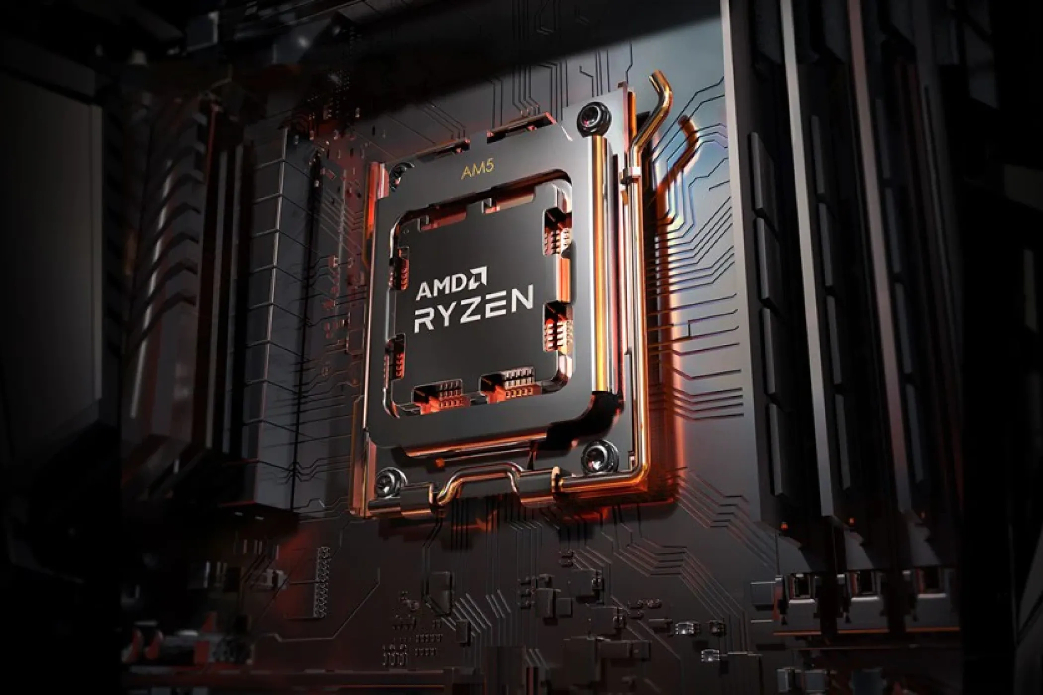 Chip AMD Ryzen 7000 series trên bo mạch chủ AM5 thế hệ mới