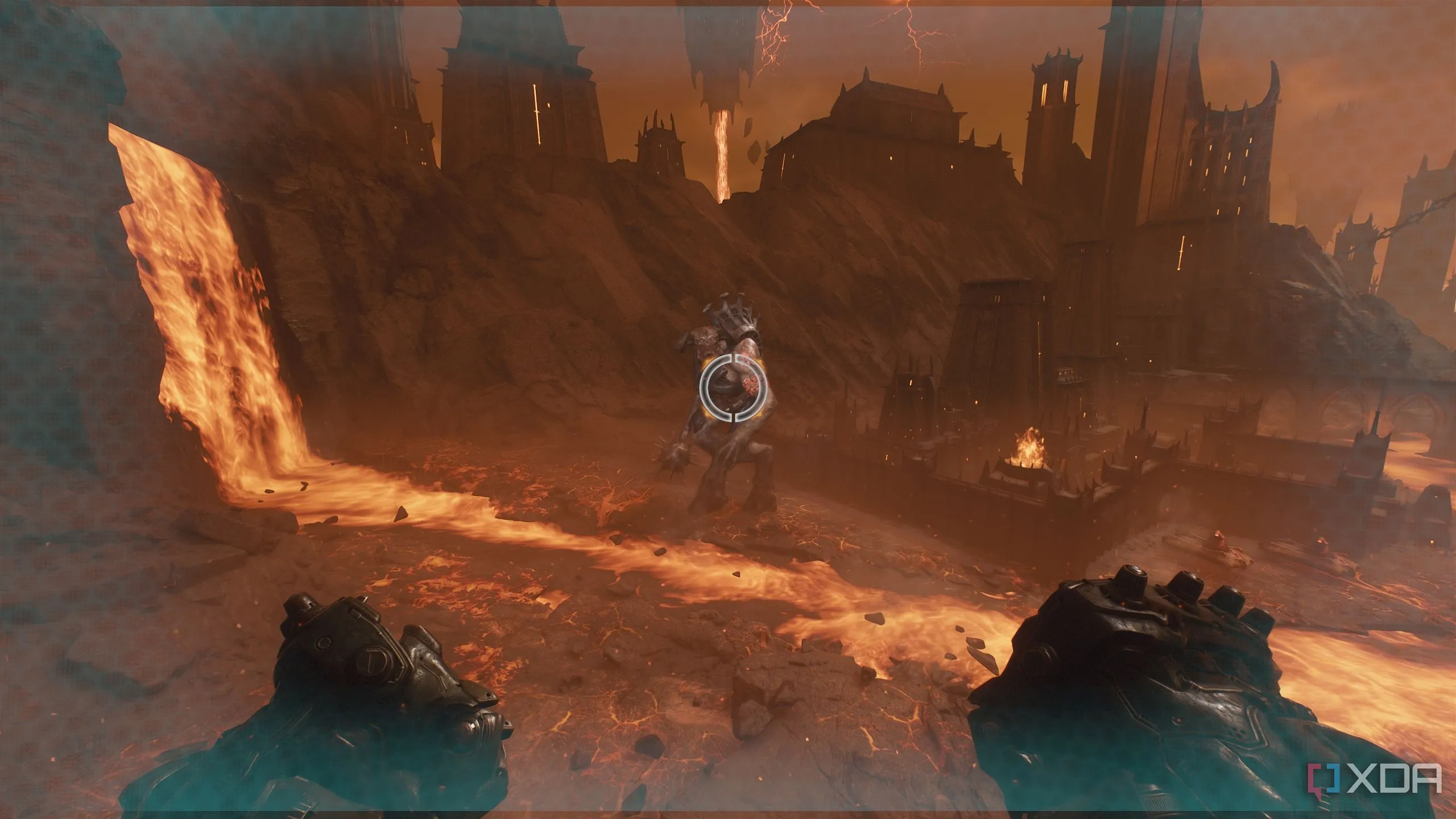 Con Titan đầu tiên xuất hiện trong Chapter 11 Doom The Dark Ages, mục tiêu cho thử thách né tránh.
