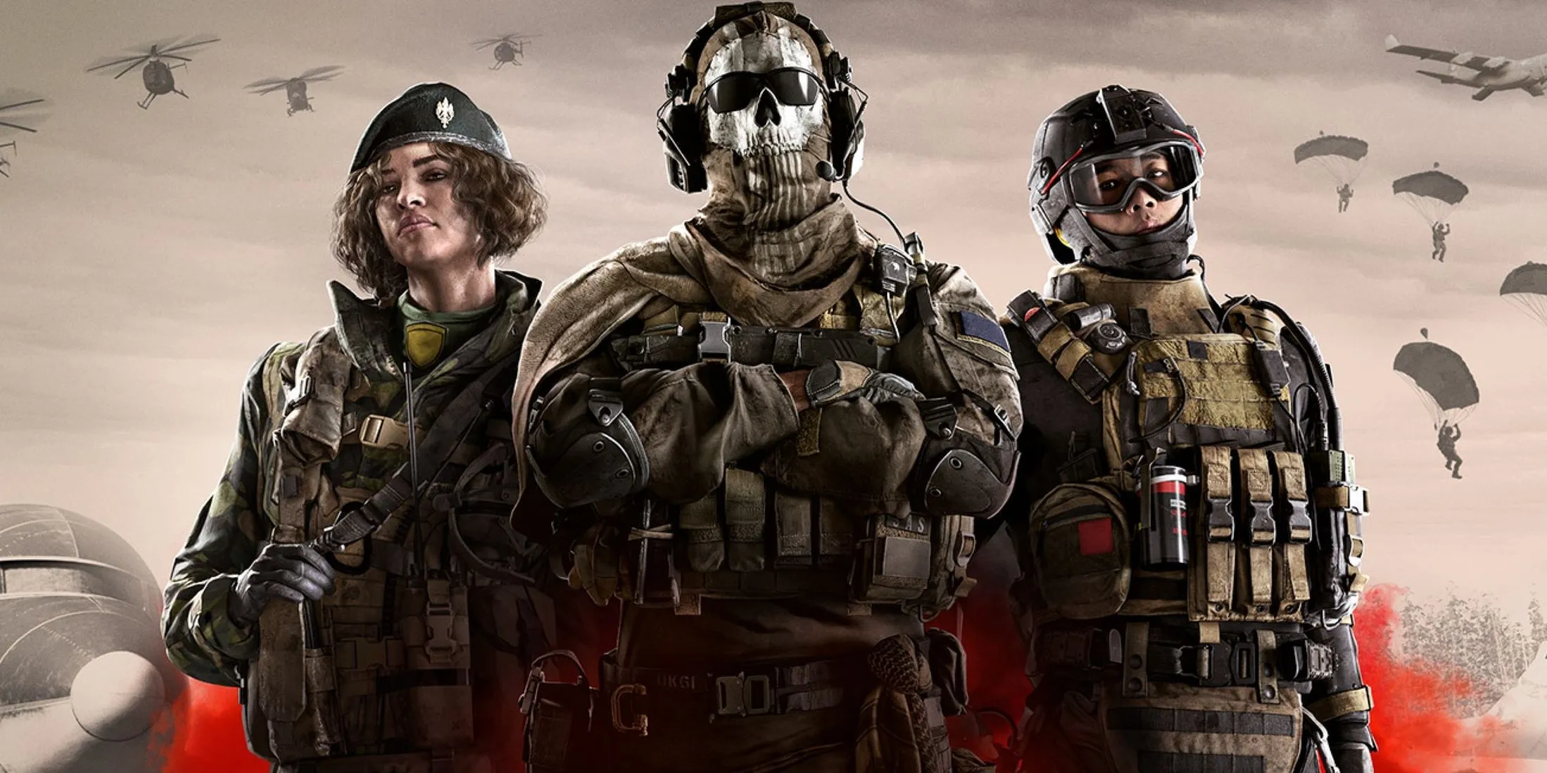 Dàn nhân vật đa dạng trong Call of Duty Warzone sẵn sàng cho trận chiến battle royale