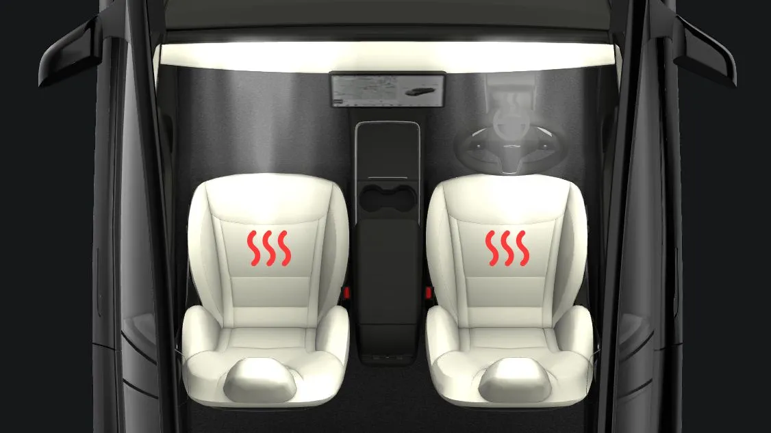 Điều khiển ghế sưởi của Tesla qua ứng dụng di động, tiện lợi và hiện đại