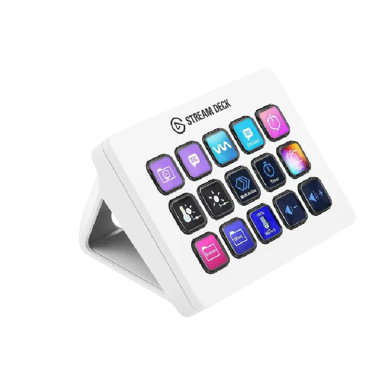 Elgato Stream Deck MK.2 trên nền trong suốt