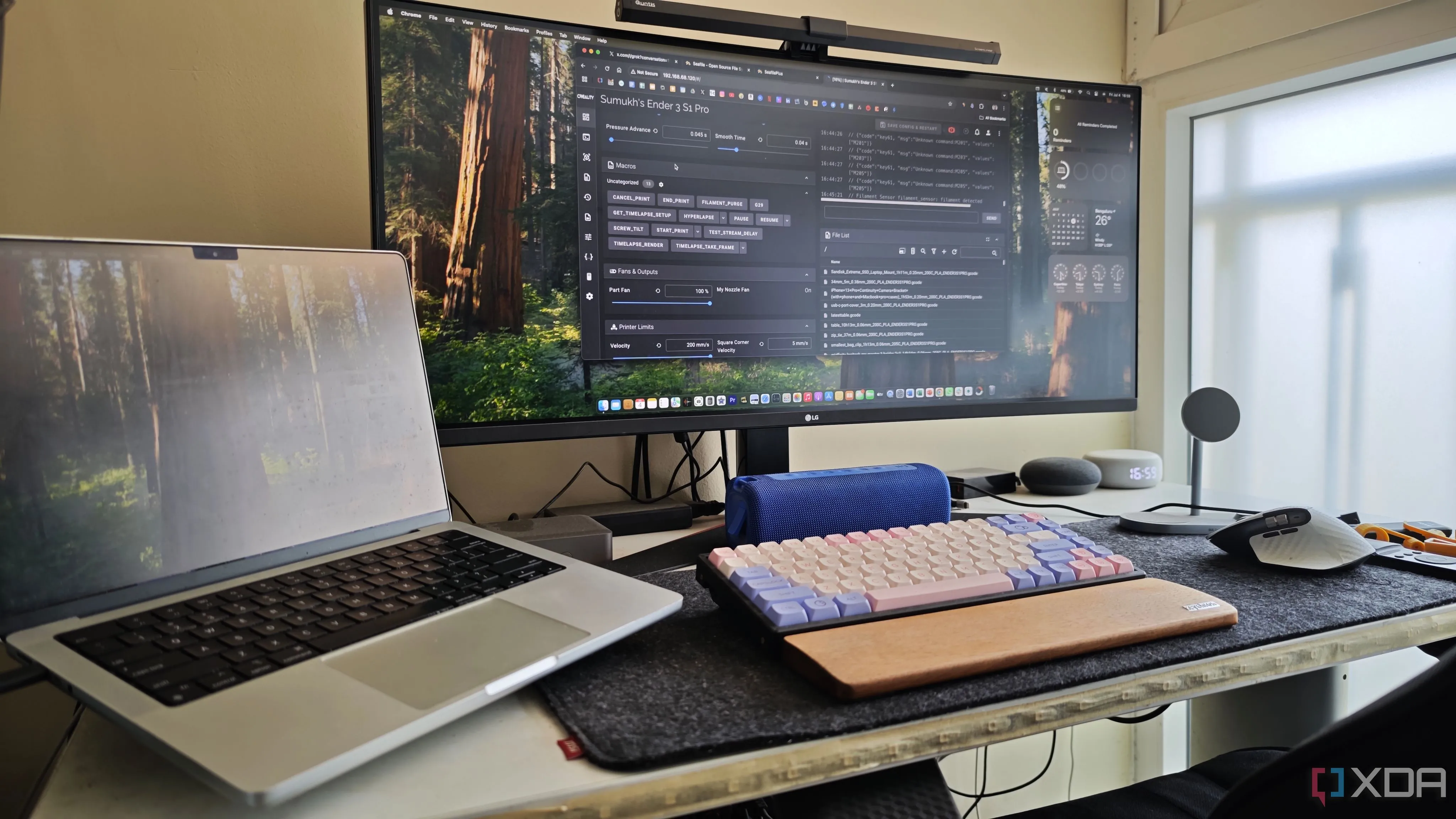 Giá đỡ laptop in 3D giúp nâng màn hình MacBook lên ngang tầm mắt