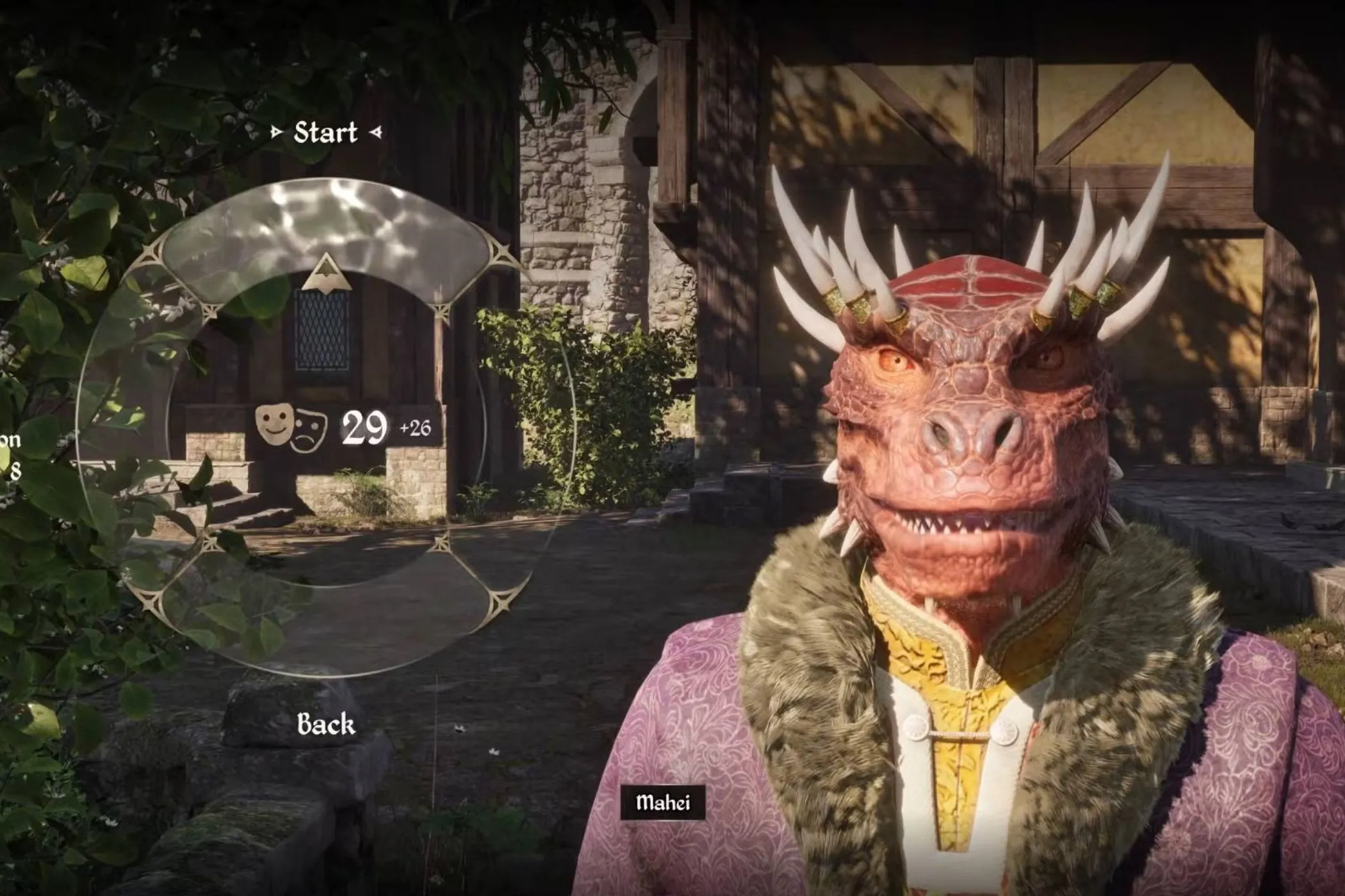 Hệ thống đối thoại NPC với nhân vật Argonian trong The Elder Scrolls IV Oblivion Remastered