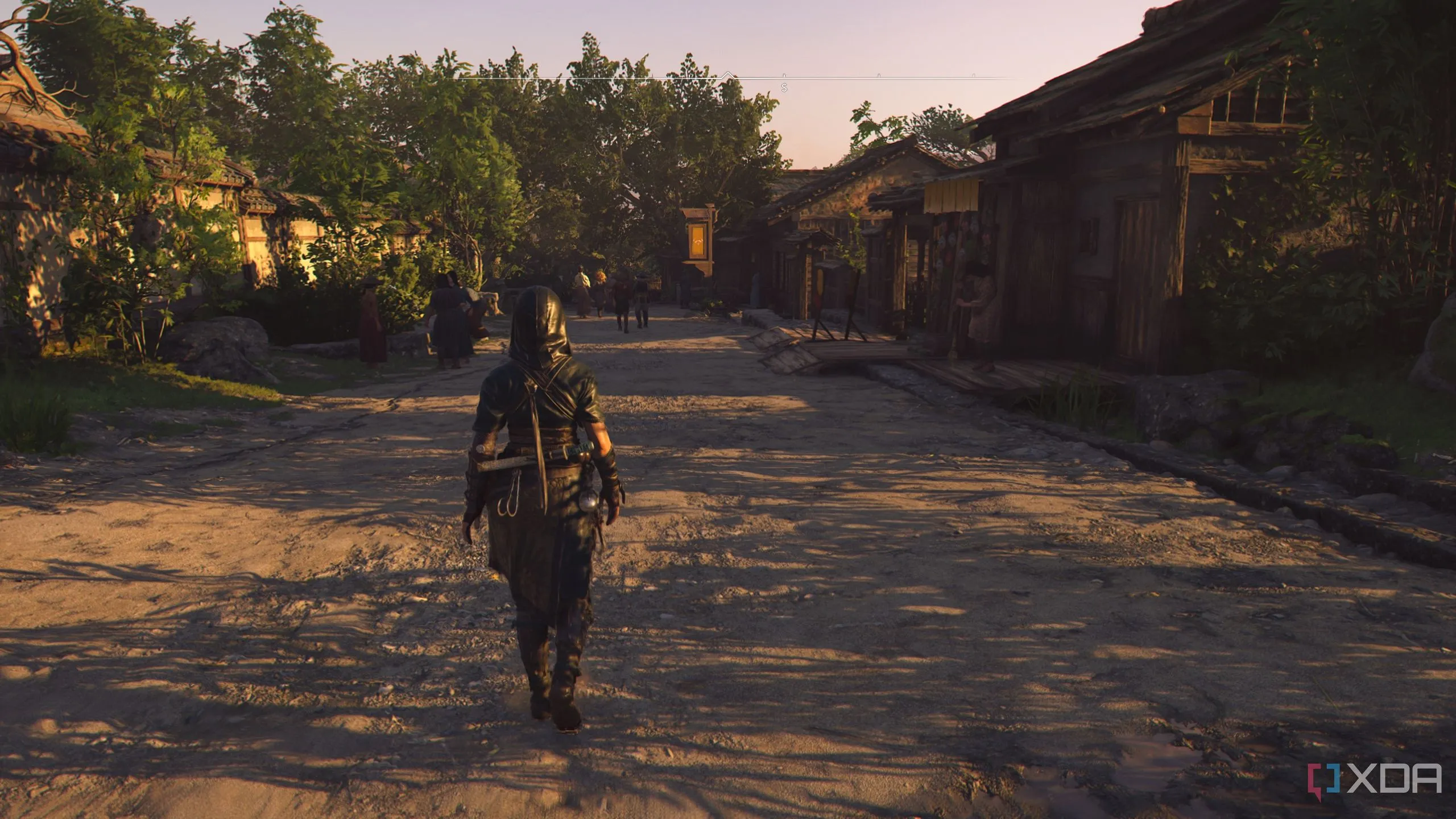 Hiệu ứng mưa và ánh sáng chân thực trong Assassin's Creed Shadows
