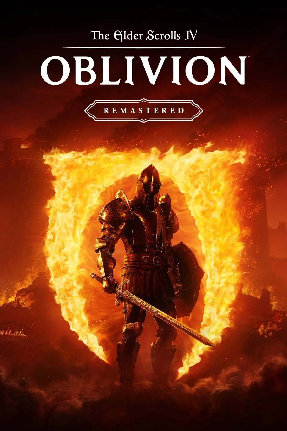 Hình ảnh bìa của The Elder Scrolls IV: Oblivion Remastered, thể hiện sự nâng cấp đồ họa ấn tượng