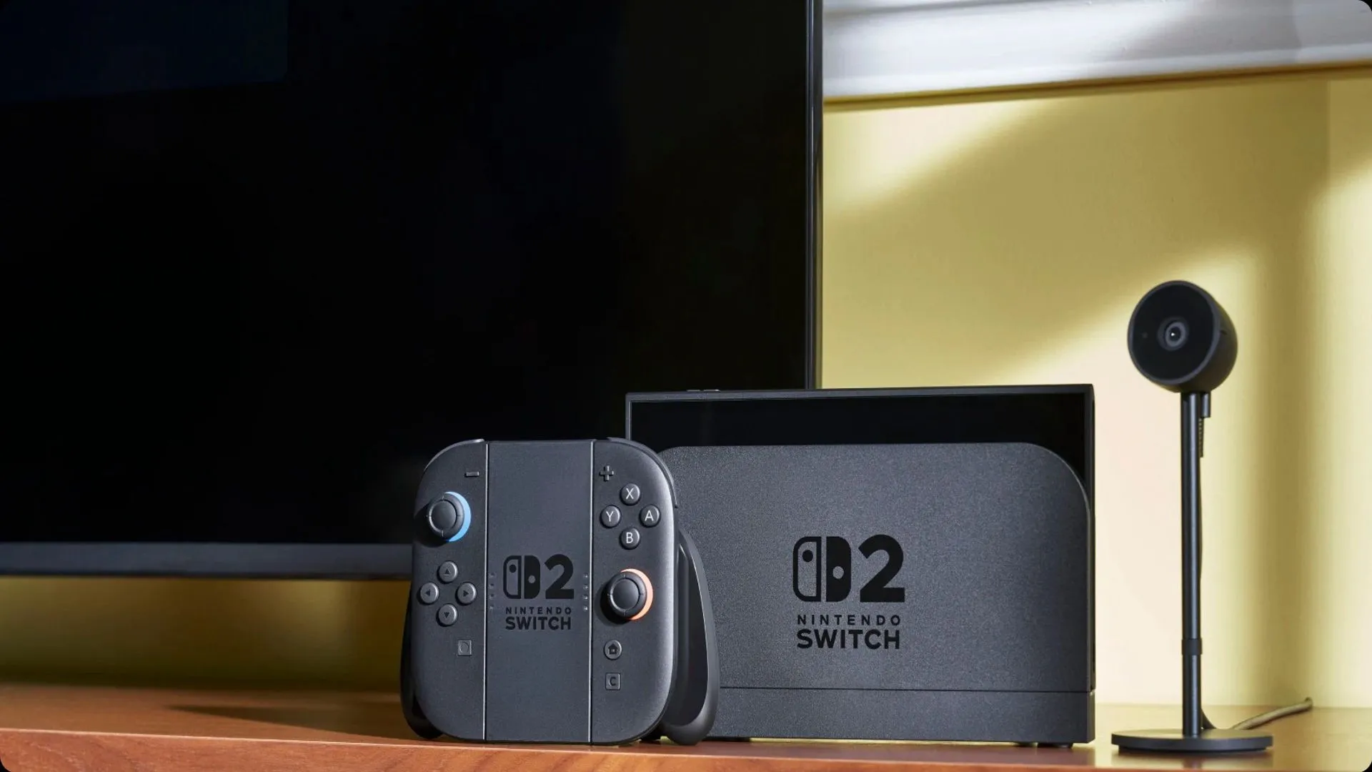 Hình ảnh chính thức của Nintendo Switch 2, bộ điều khiển và micro