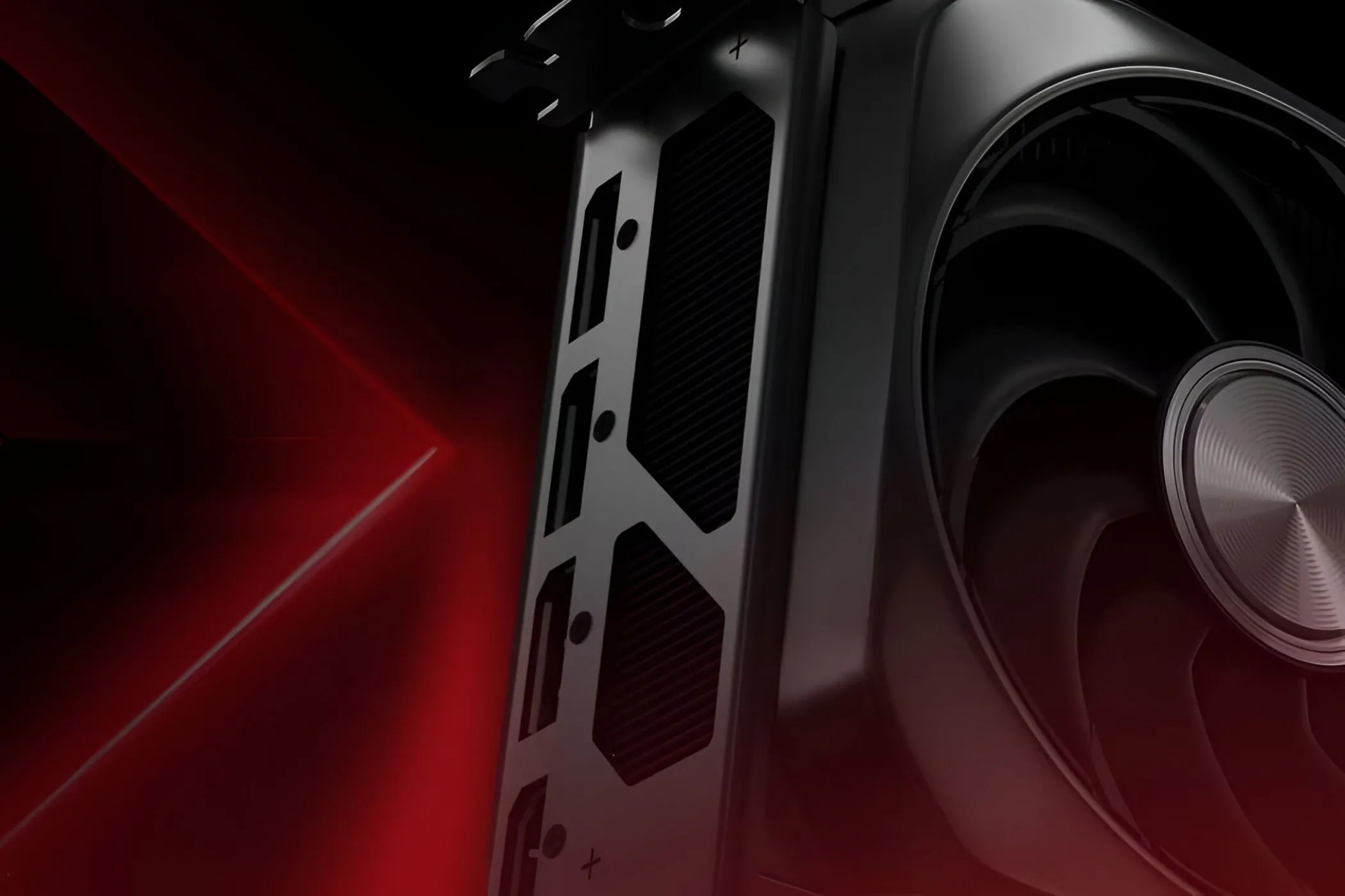 Hình ảnh của một card đồ họa AMD Radeon RX 9000 Series