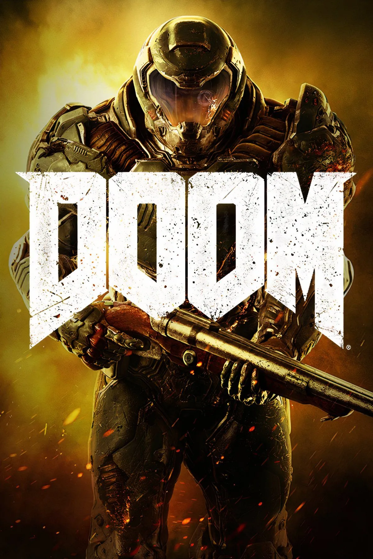Hình ảnh Doom Slayer tiêu diệt quỷ trong game DOOM (2016), giới thiệu thể loại game bắn súng góc nhìn thứ nhất đầy hành động cho người mới.
