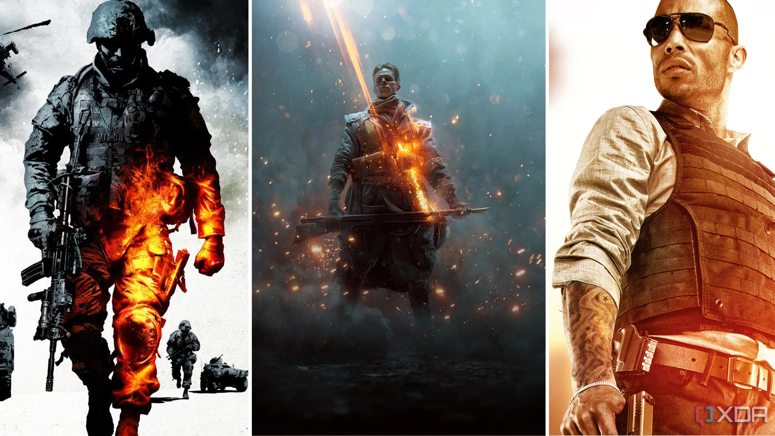 Hình ảnh gameplay đặc trưng của series Battlefield, đại diện cho chiến lược phát hành của EA