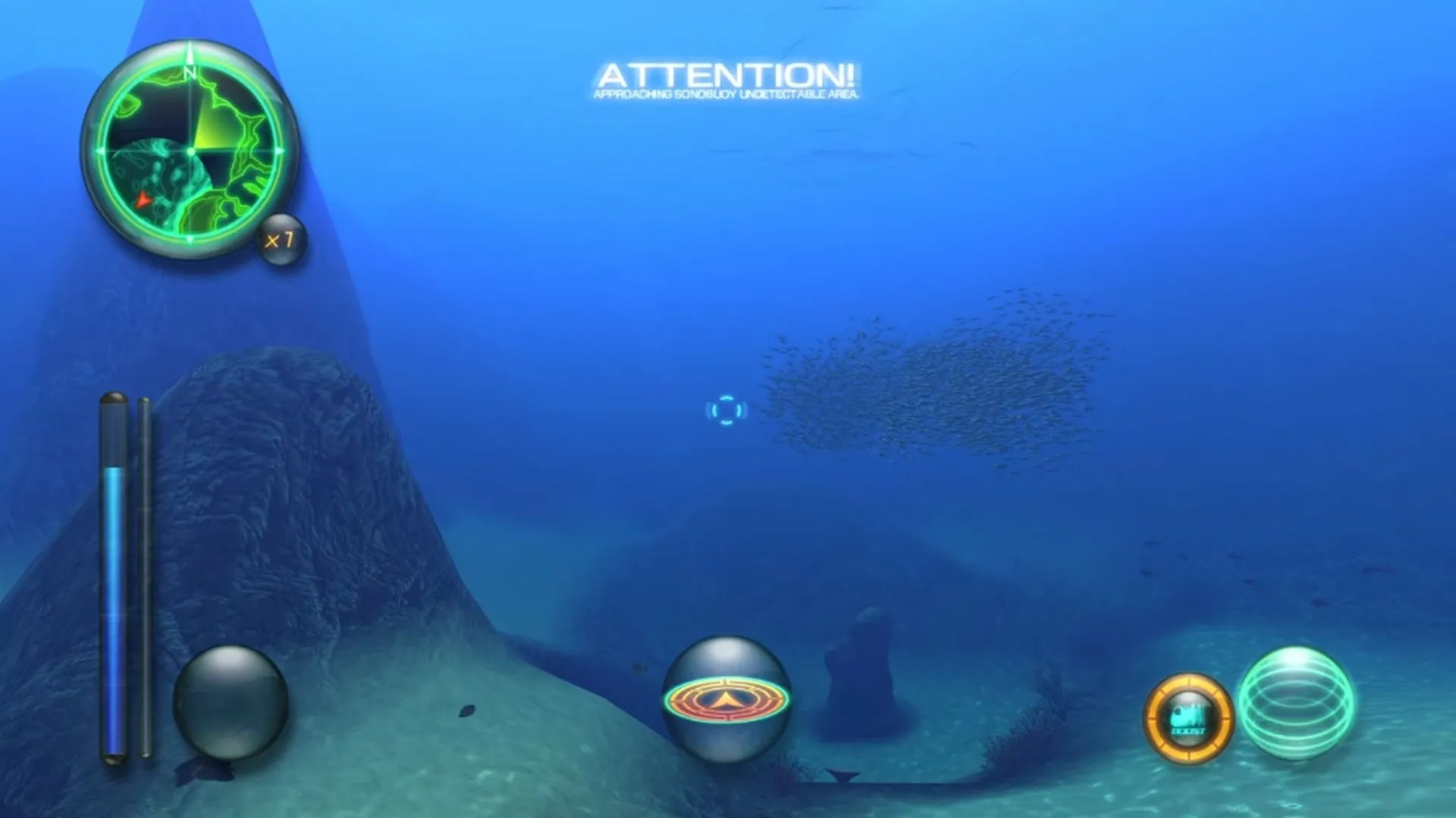 Hình ảnh gameplay từ game khám phá đại dương Aquanaut's Holiday: Hidden Memories trên PS3
