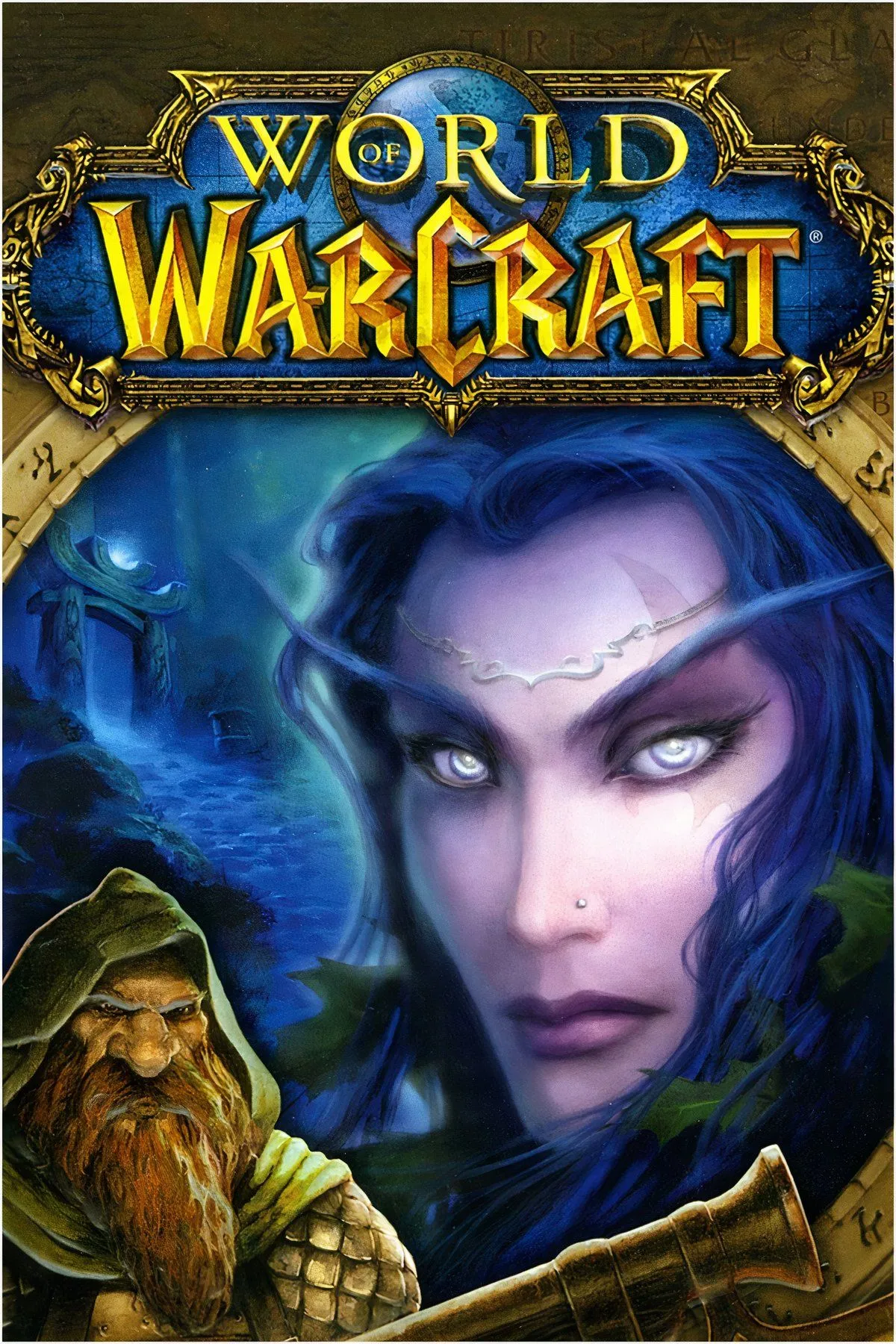 Hình ảnh một nhân vật Orc đang cầm rìu trong thế giới rộng lớn của game nhập vai trực tuyến World of Warcraft (WoW)