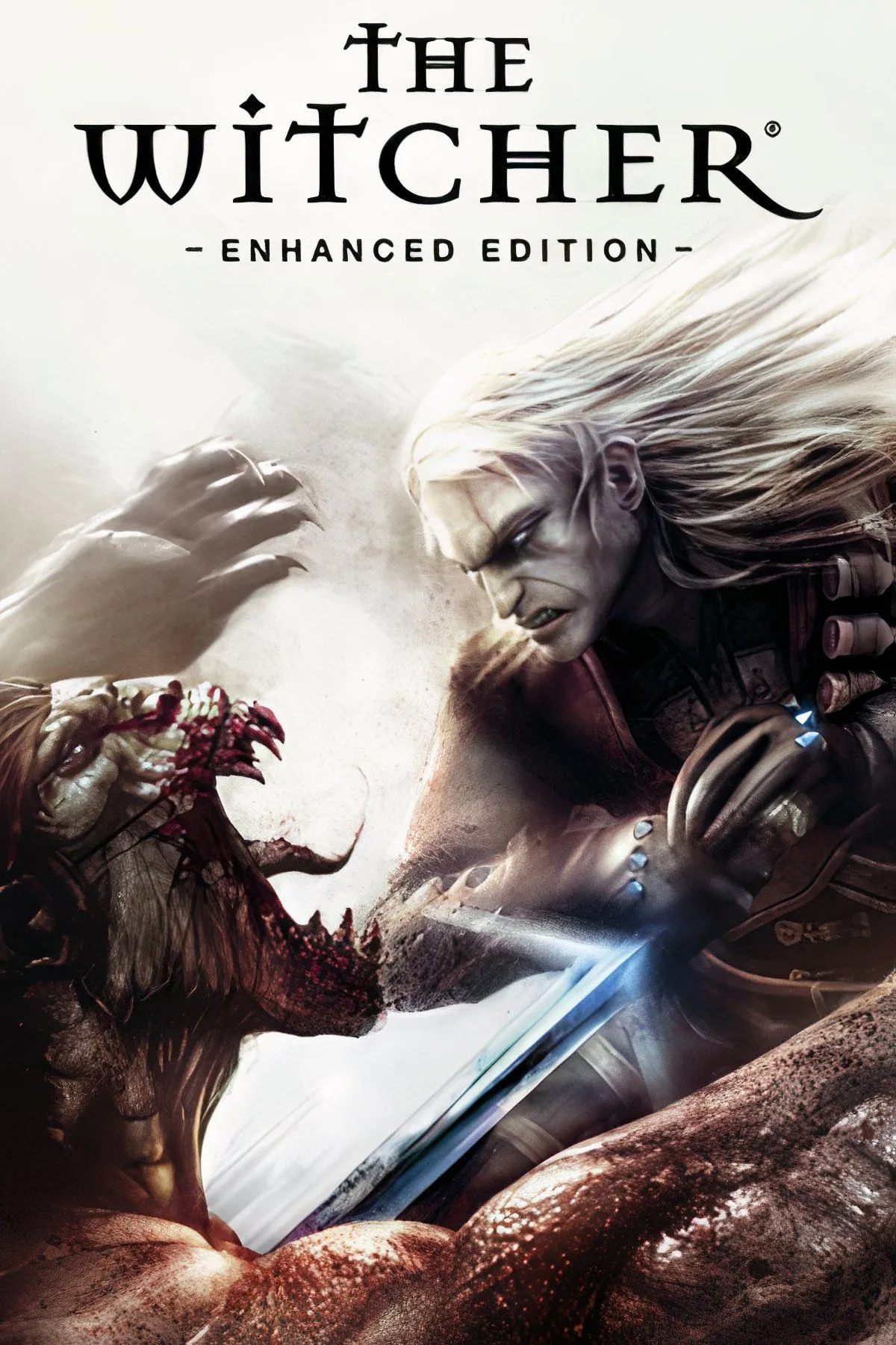 Hình ảnh nhân vật Geralt trong The Witcher: Enhanced Edition, tựa game nhập vai PC
