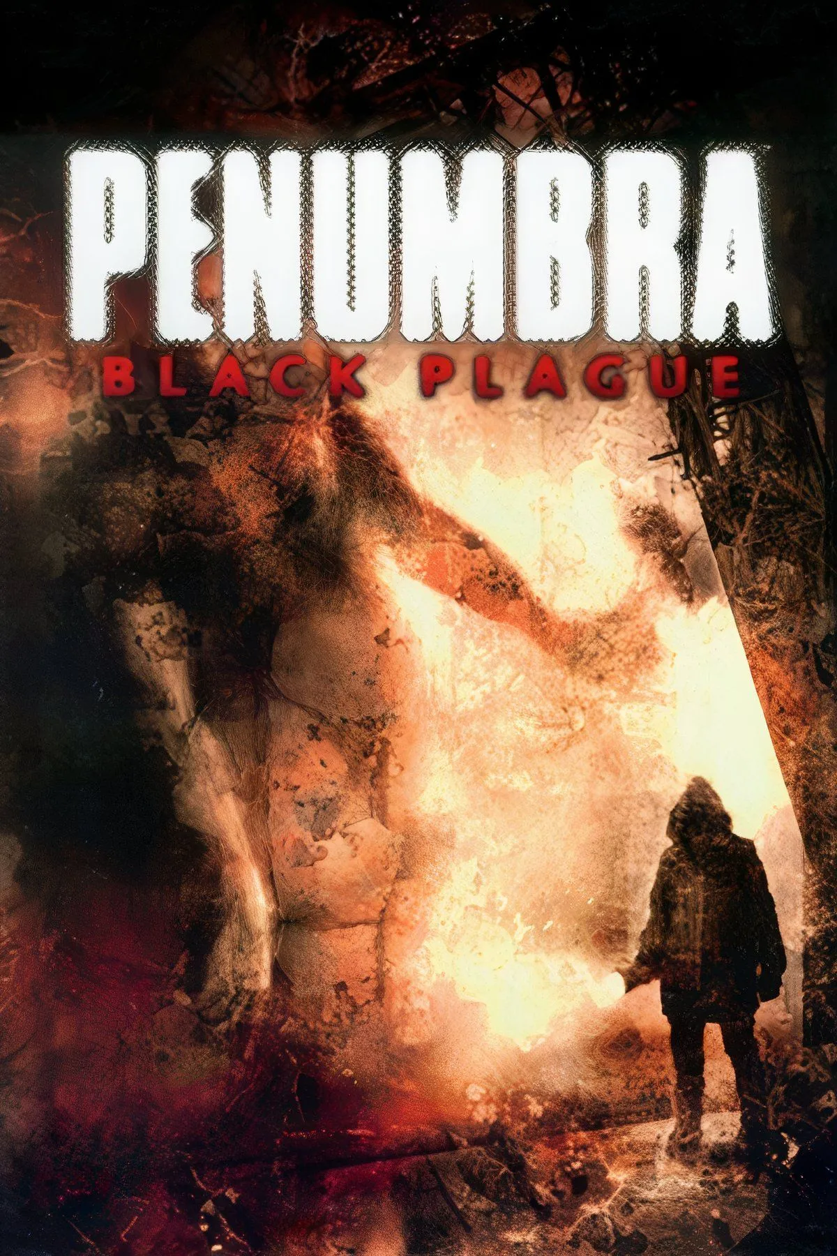 Hình ảnh Philip chạy trốn khỏi một thực thể bí ẩn trong bóng tối của Penumbra: Black Plague