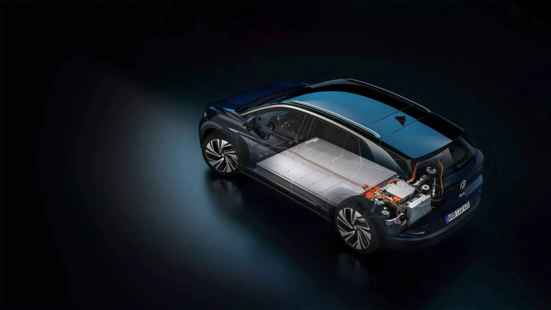 Hình ảnh pin xe điện của Volkswagen, tượng trưng cho kế hoạch phát triển pin tầm xa mới