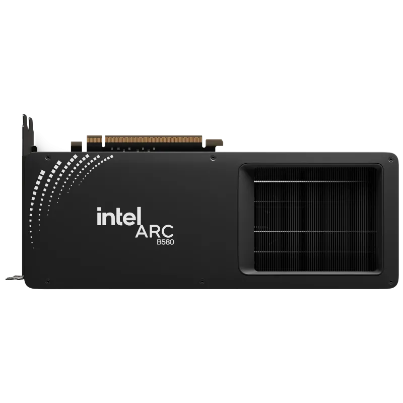 Hình ảnh sản phẩm card đồ họa Intel Arc B580, một lựa chọn GPU tầm trung cho game thủ.