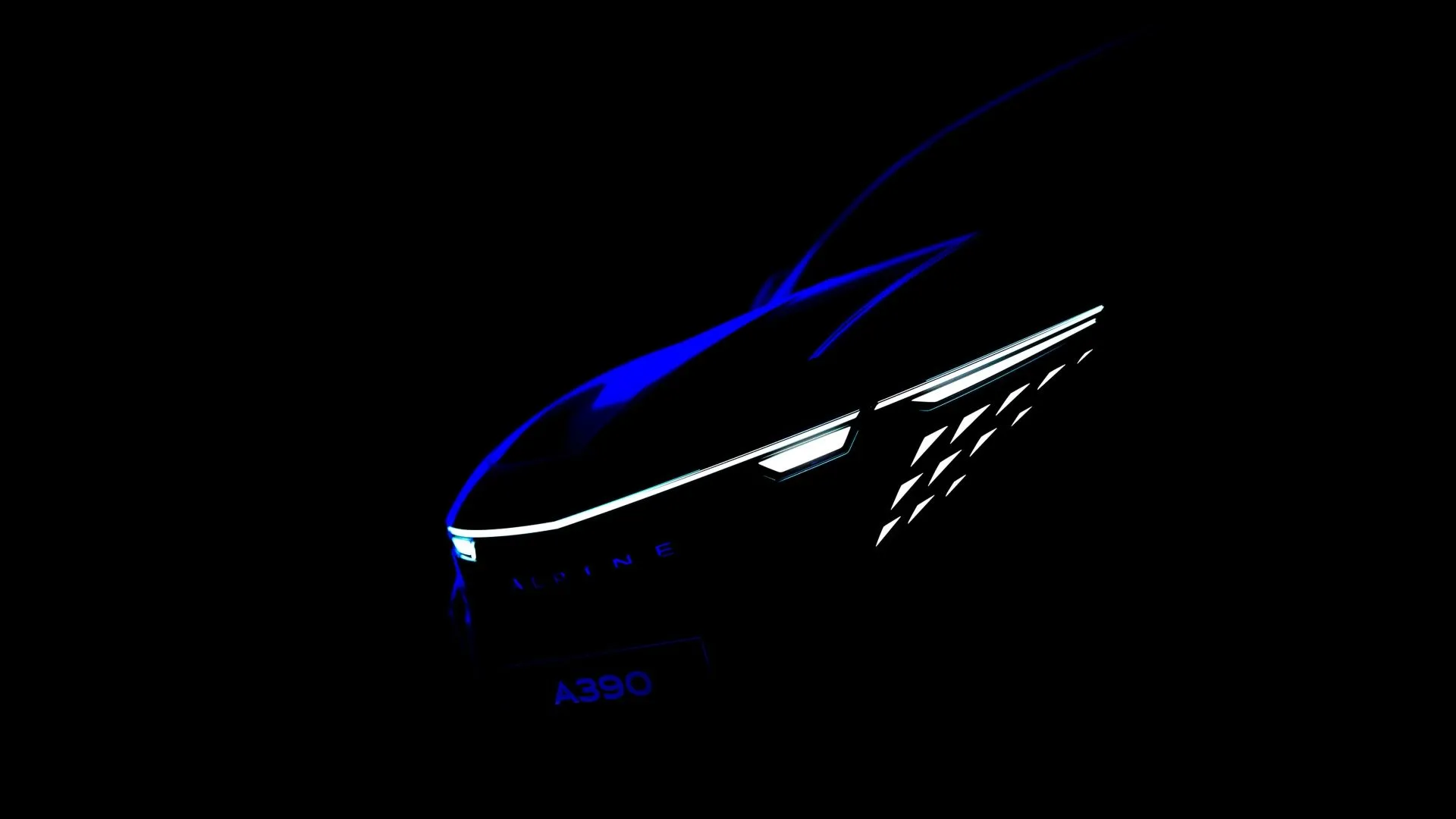 Hình ảnh silhouette của Alpine A390