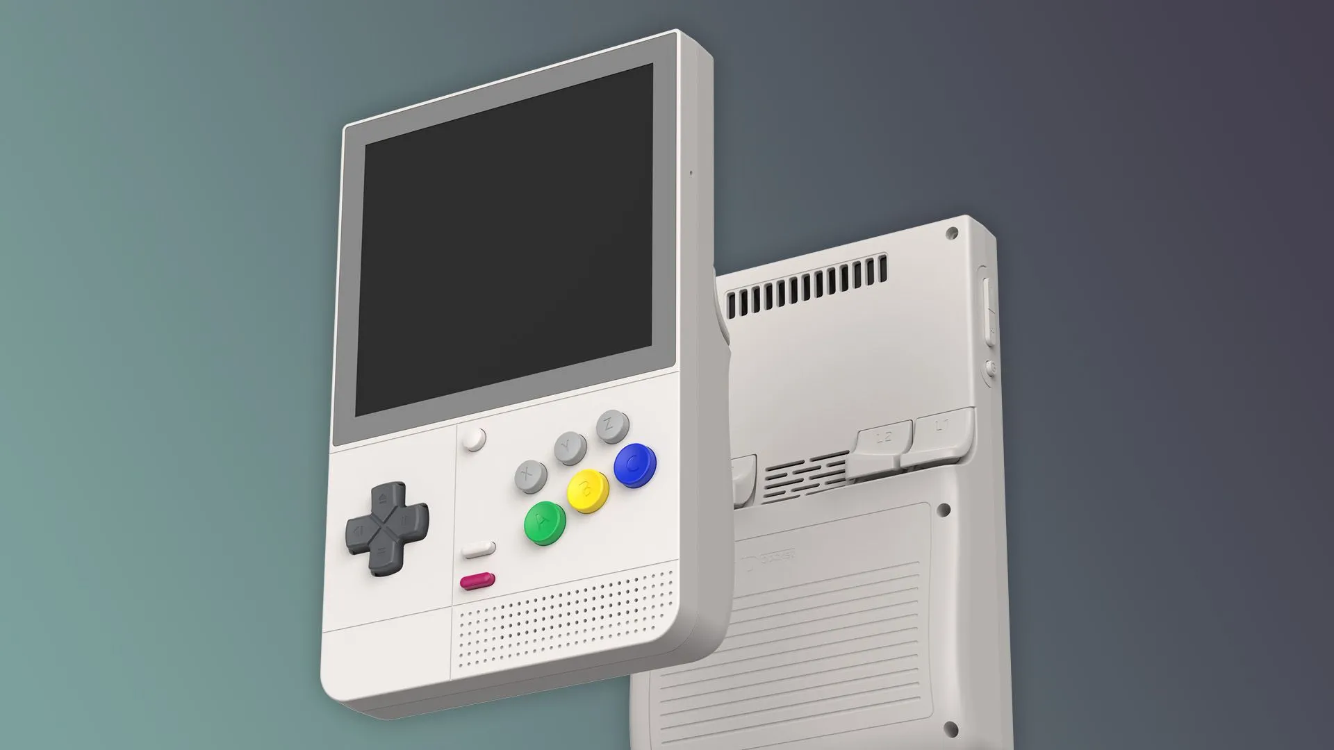 Hình ảnh thiết bị chơi game cầm tay Retroid Pocket, minh họa việc sử dụng chip Qualcomm mới