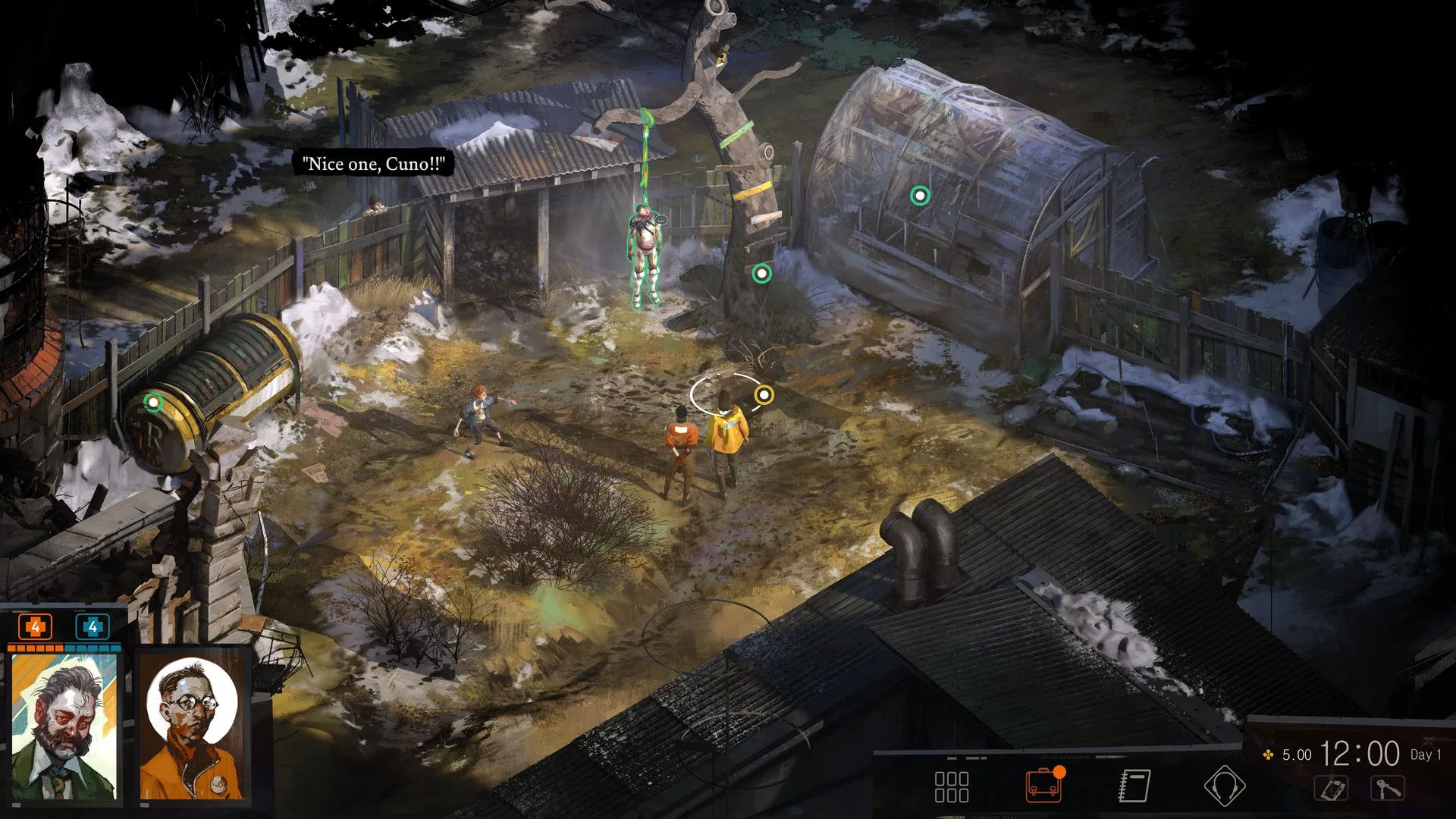 Hình ảnh trong game Disco Elysium The Final Cut, một trong những tựa game PC sắp được port lên Android.
