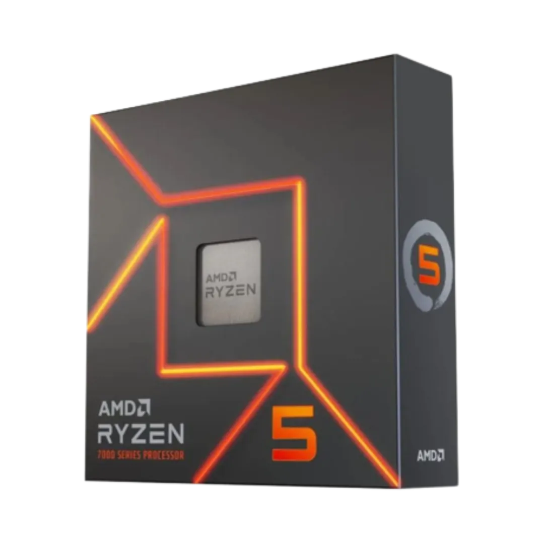 Hộp sản phẩm CPU AMD Ryzen 5 7600 (minh họa cho Ryzen 5 9600X)