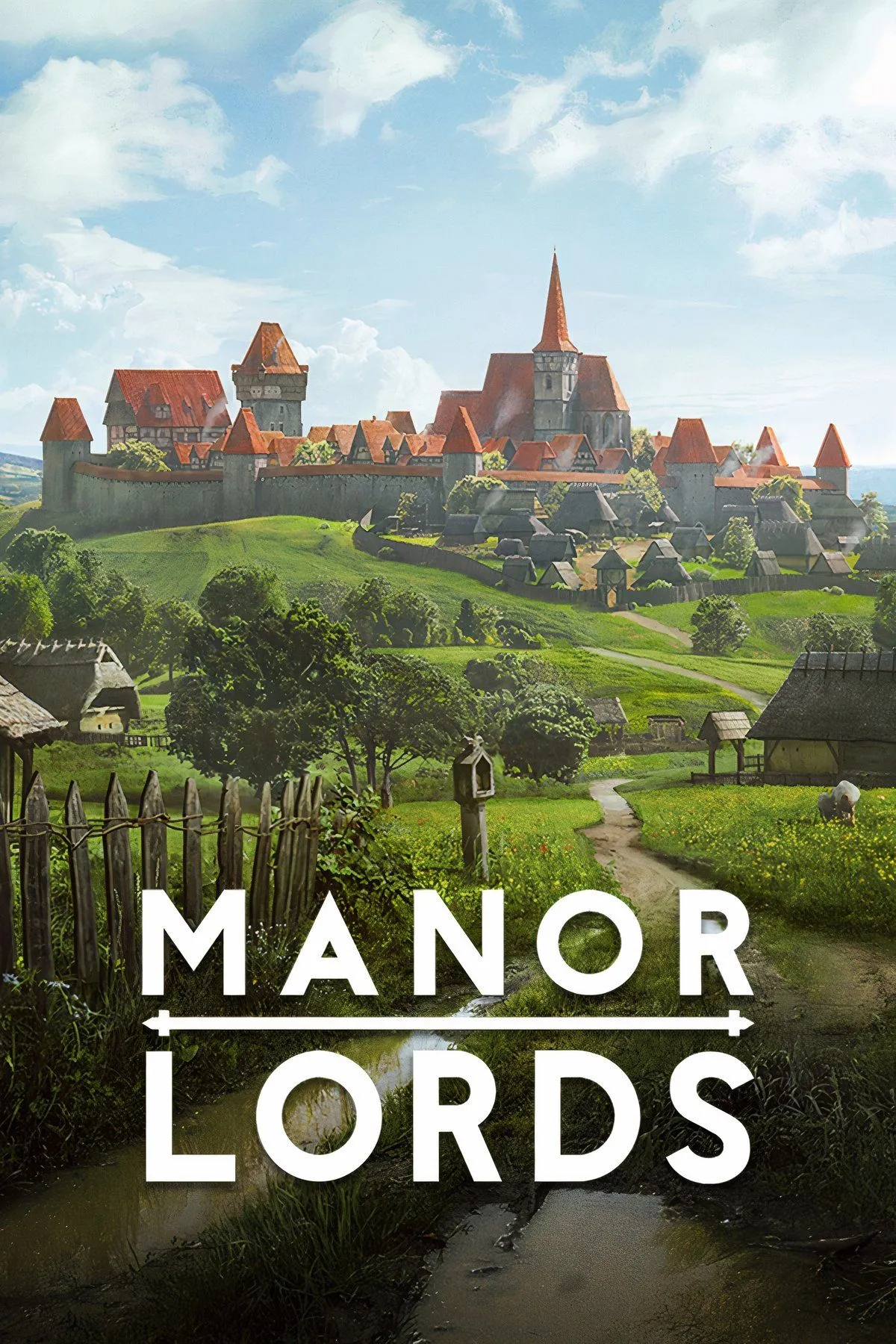 Lâu đài và ngôi làng thời Trung cổ phát triển thịnh vượng trong Manor Lords