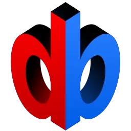 Logo Bino với chữ &quot;bino&quot; đơn giản và một biểu tượng 3D nhỏ