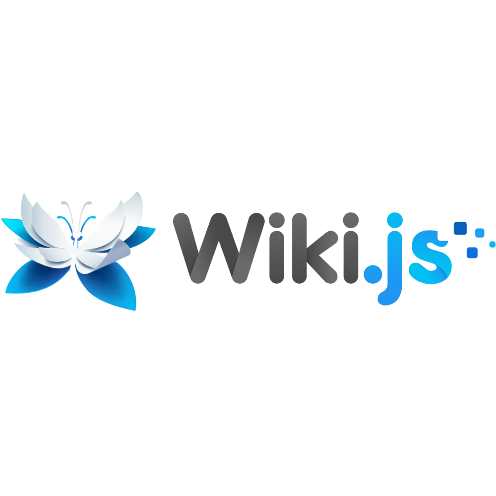 Logo chính thức của Wiki.js, biểu tượng cho giải pháp tự host wiki mã nguồn mở