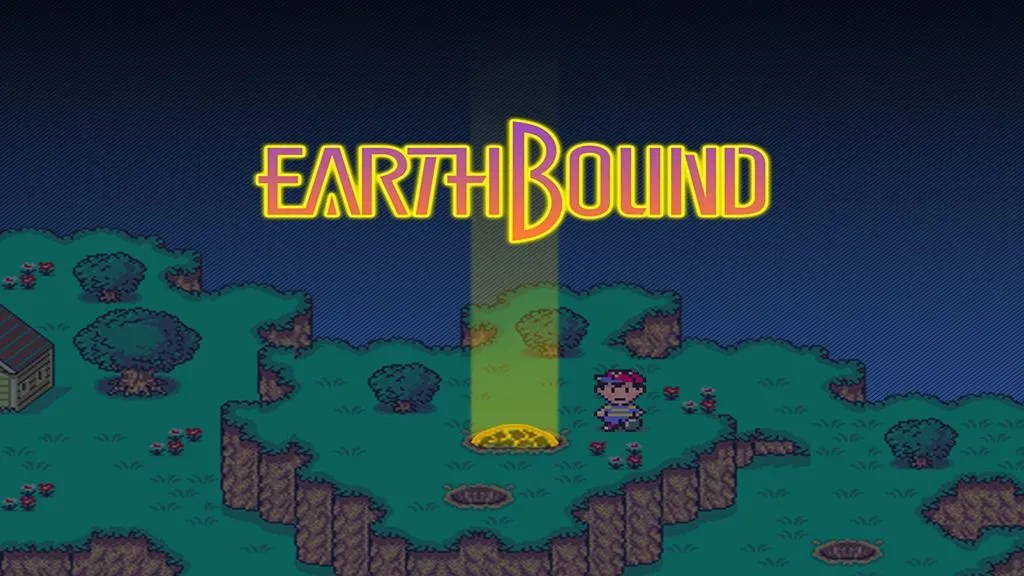 Logo game Earthbound, một ví dụ điển hình về giá trị nghệ thuật và sáng tạo thực sự trong ngành game, vượt xa doanh số ban đầu.
