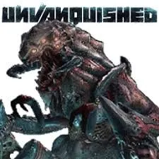 Logo game Unvanquished kết hợp bắn súng FPS và chiến thuật