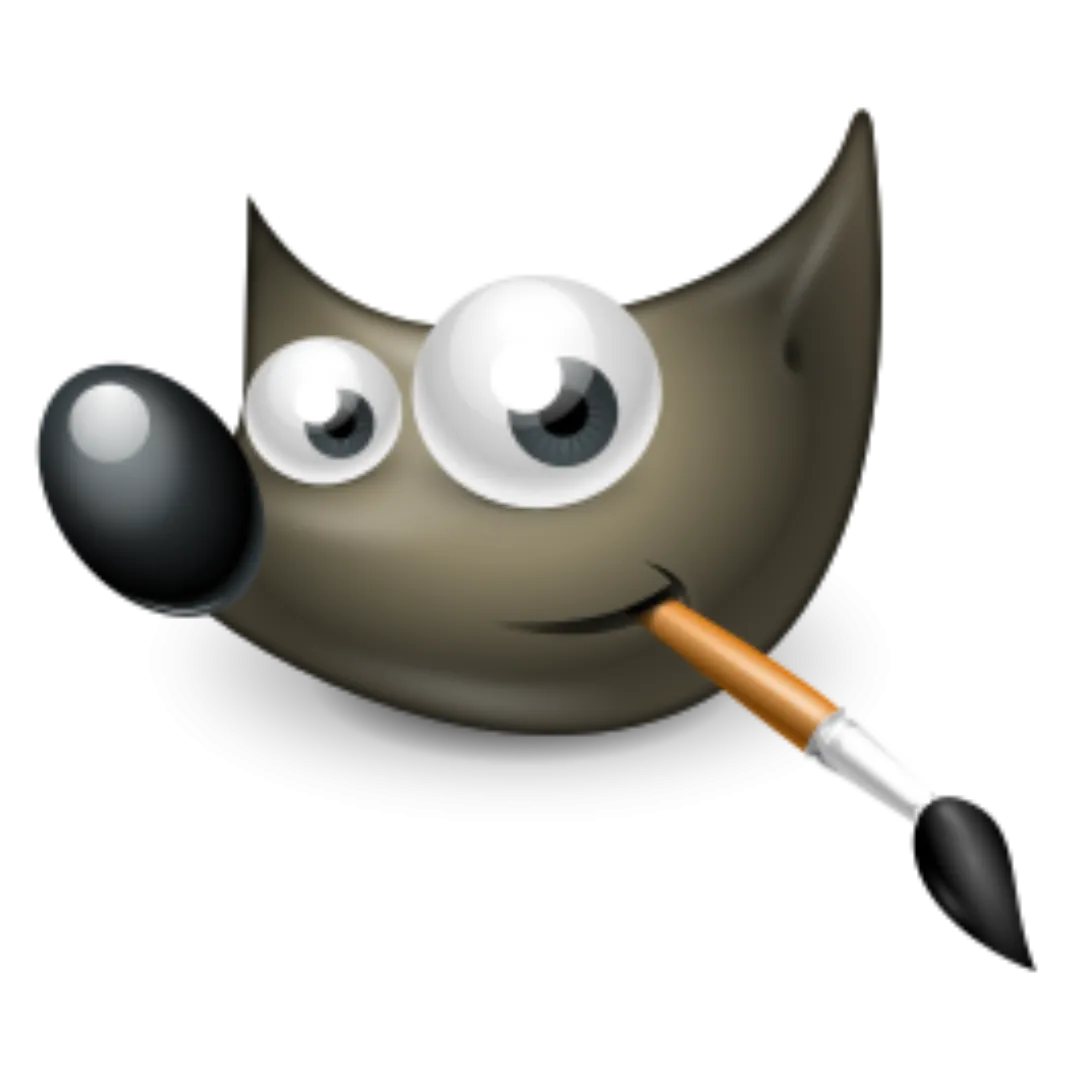 Logo GIMP (GNU Image Manipulation Program) biểu tượng của chỉnh sửa ảnh mã nguồn mở