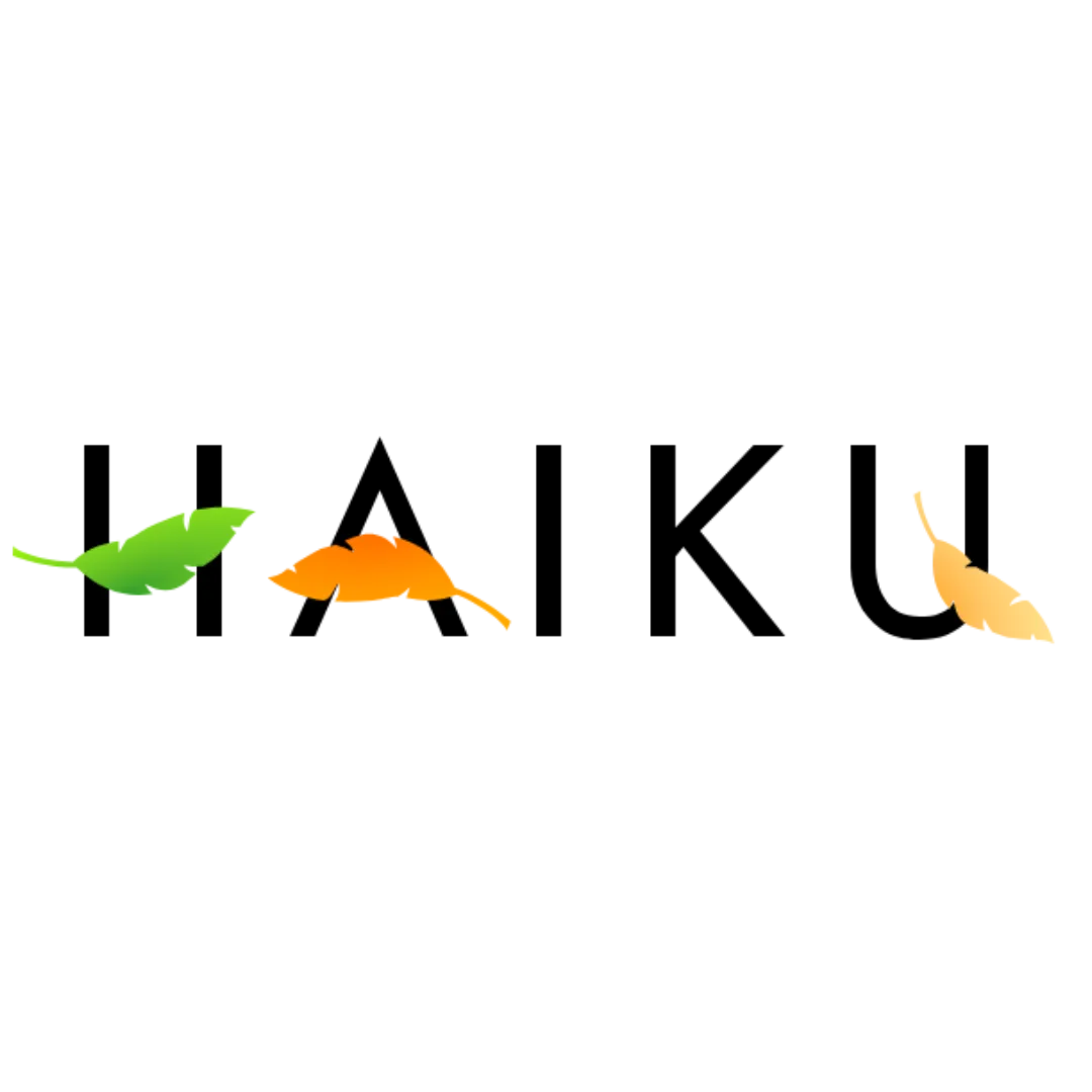 Logo hệ điều hành Haiku, lấy cảm hứng từ BeOS với tốc độ và sự đơn giản