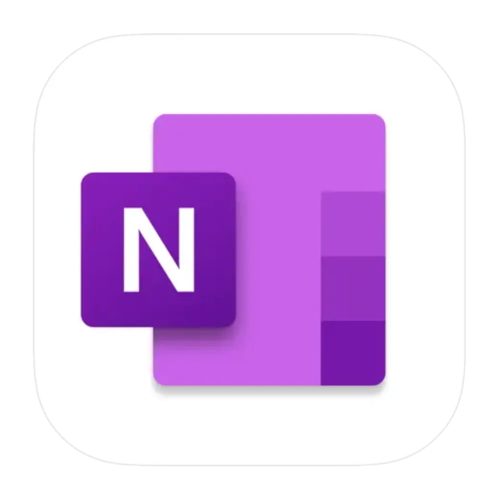 Logo ứng dụng Microsoft OneNote