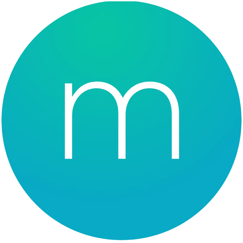 Logo ứng dụng Momentum, một tiện ích trình duyệt tập trung năng suất