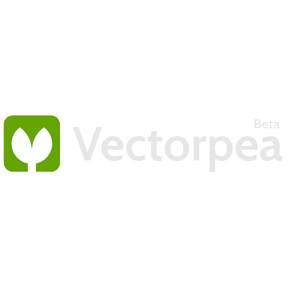 Logo Vectorpea beta, công cụ thiết kế vector trực tuyến miễn phí