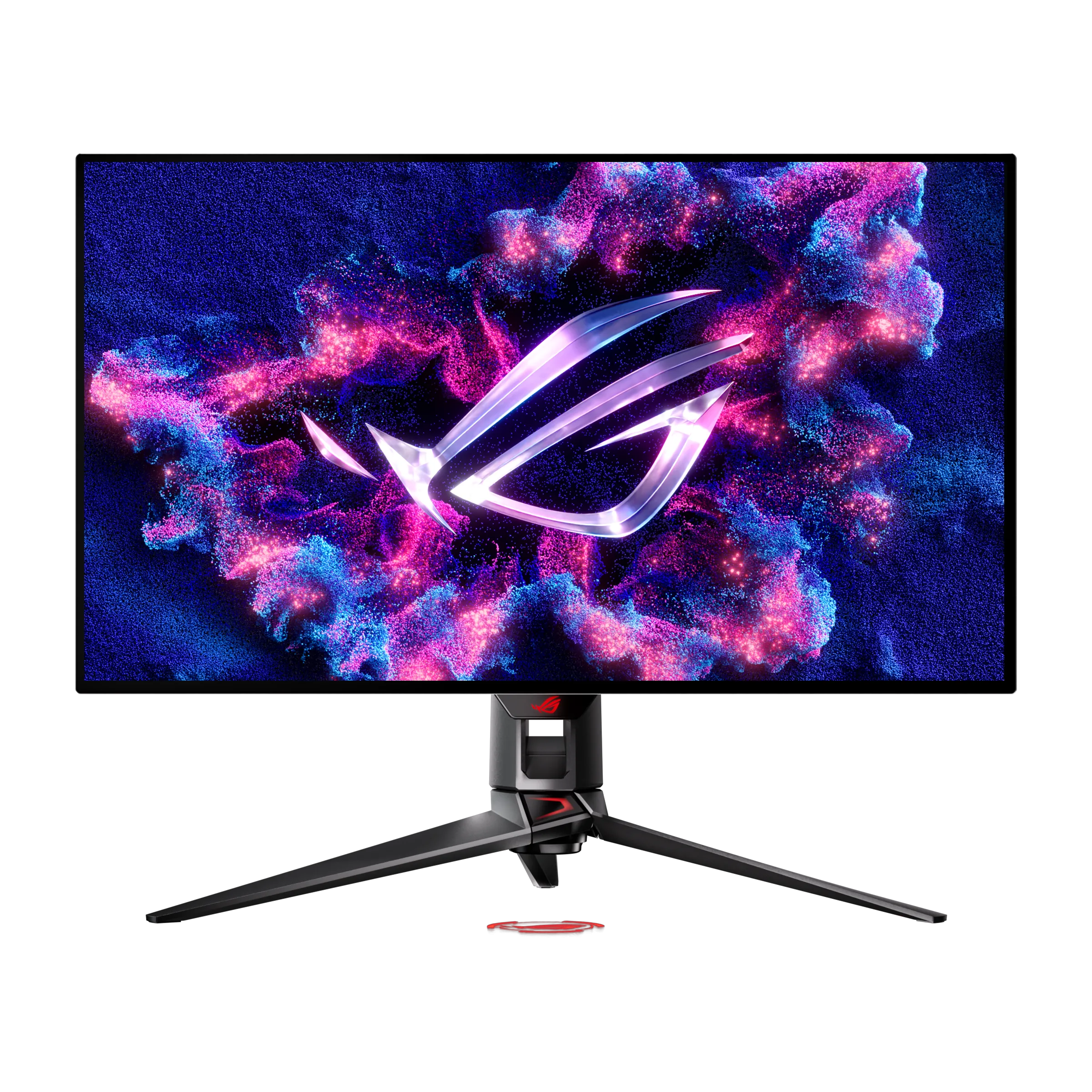 Màn hình gaming ASUS ROG Swift PG32UCDP W-OLED với thiết kế chân đế đặc trưng
