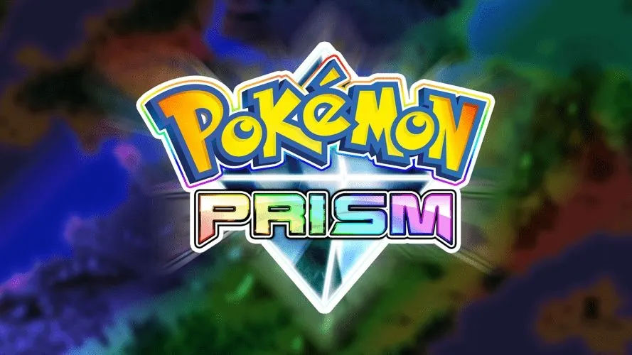 Màn hình tiêu đề của Pokémon Prism, một game fan-made dựa trên Pokémon Crystal.