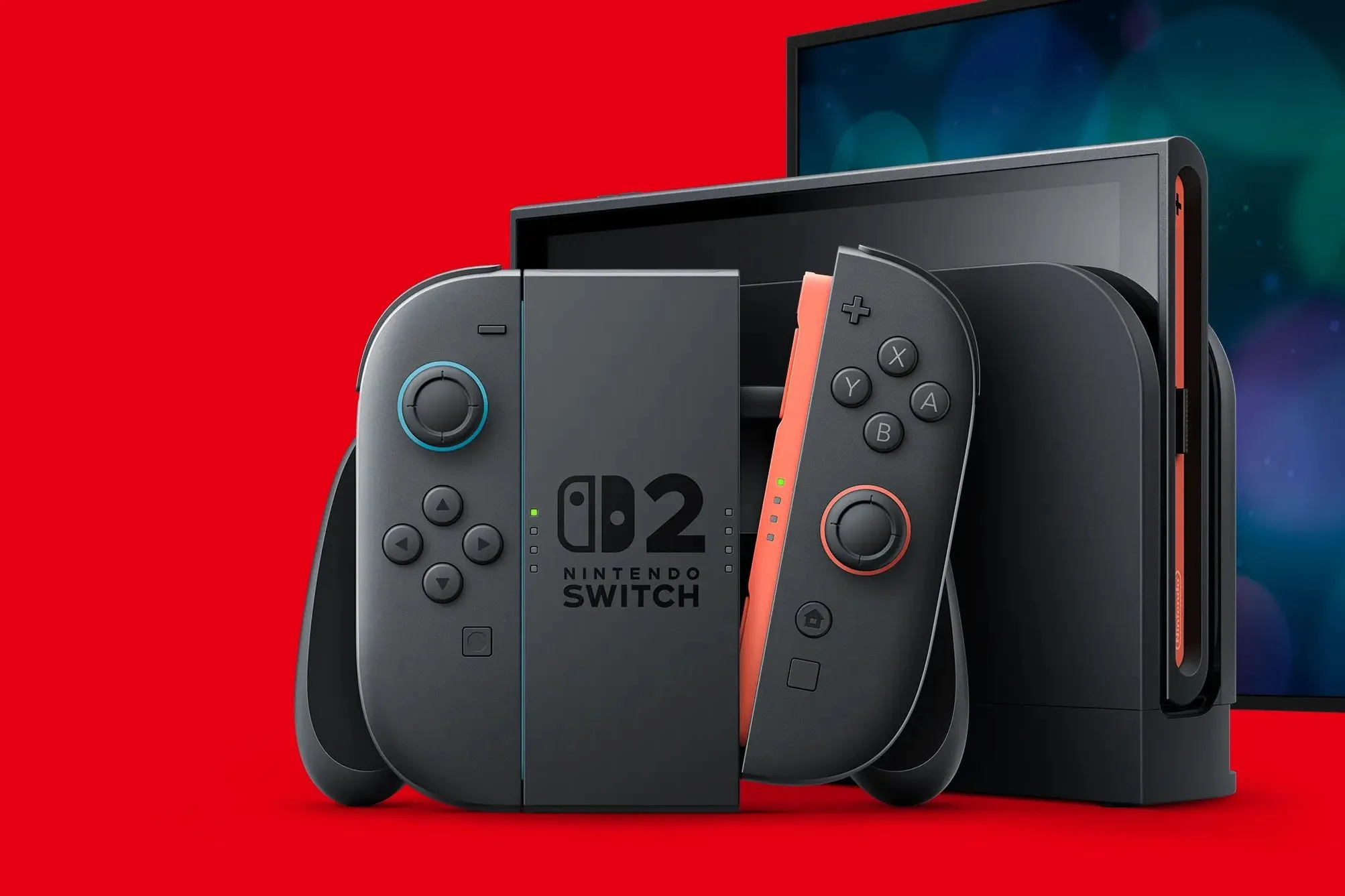 Máy chơi game Nintendo Switch 2 cùng phụ kiện Joy-Con, minh họa xu hướng gaming di động hiện đại