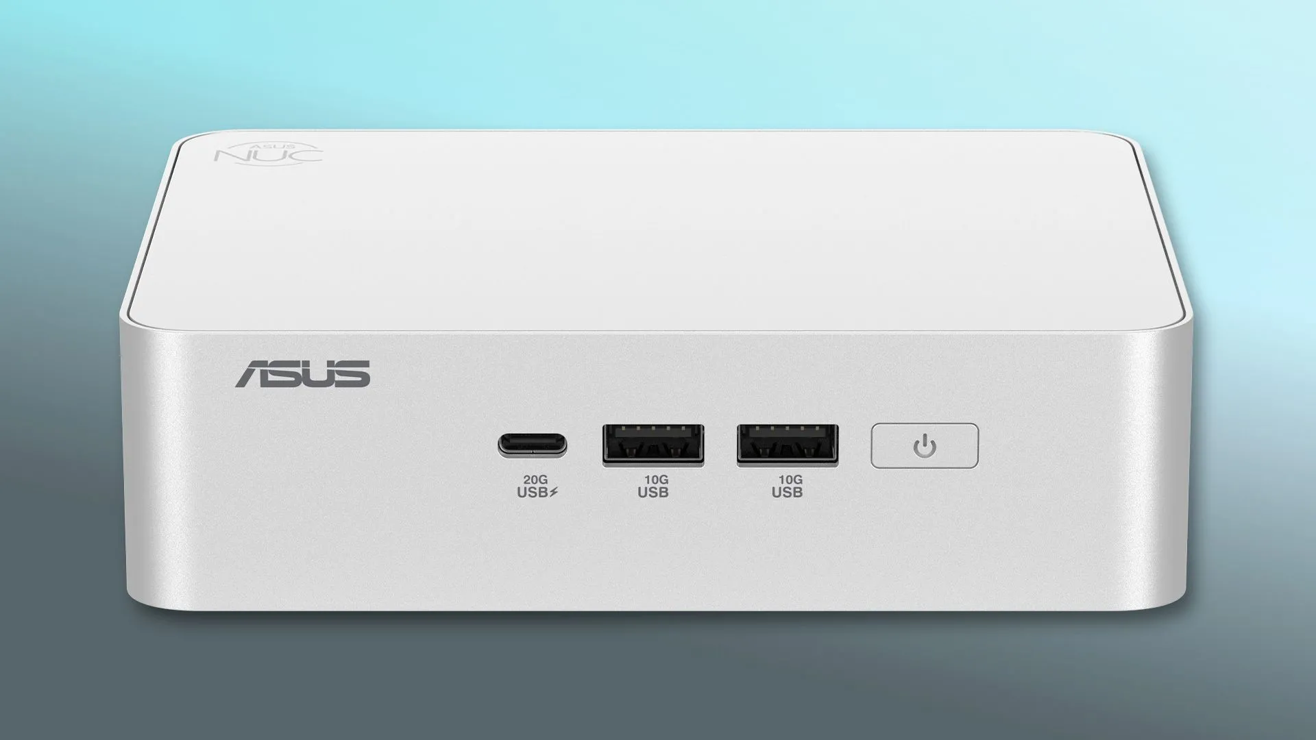 Máy tính mini ASUS NUC 15 Pro+ với thiết kế nhỏ gọn, hiện đại