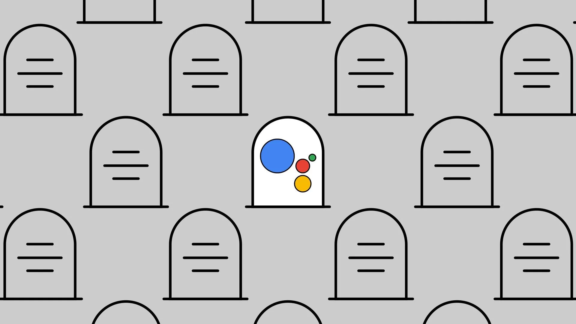 Minh họa trừu tượng về sự kết thúc của Google Assistant, ám chỉ việc Gemini sẽ thay thế trợ lý ảo này trên Android Auto và các nền tảng khác.
