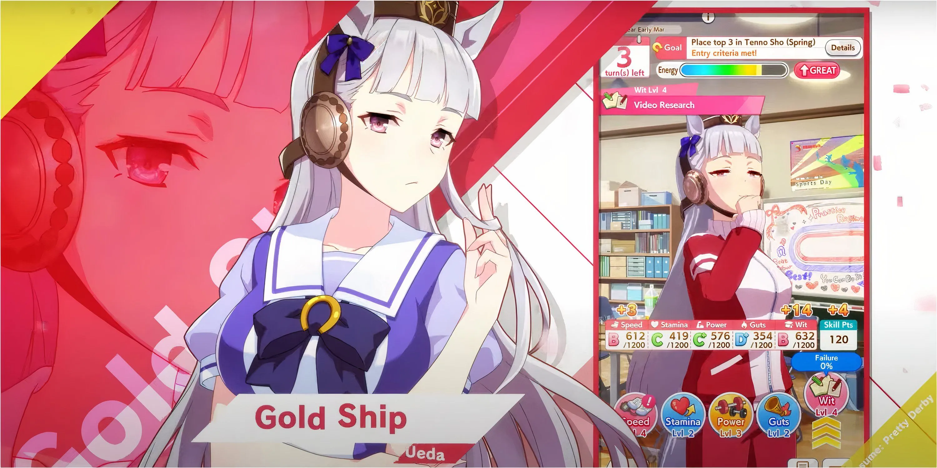 Một buổi hòa nhạc Idol trong game Umamusume: Pretty Derby