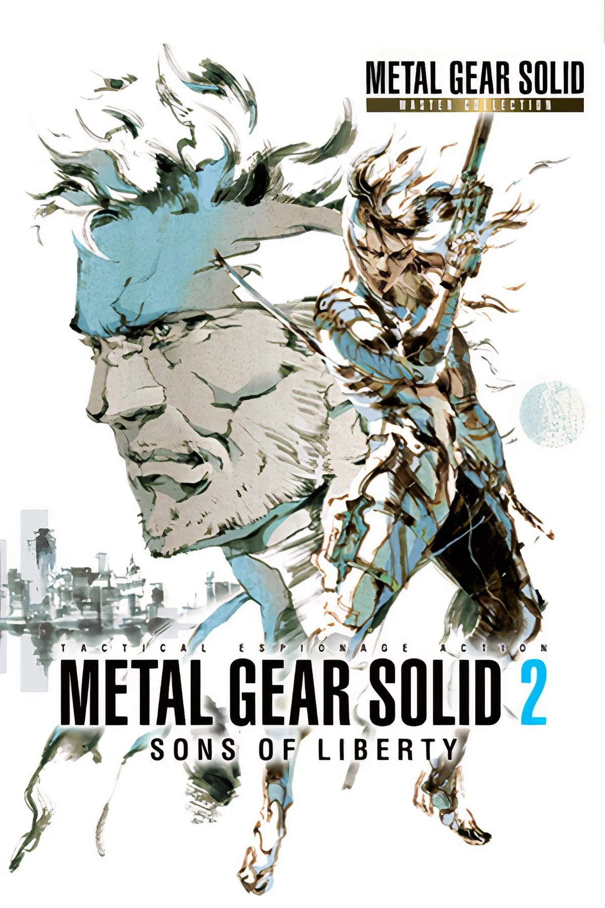 Một cảnh trong Metal Gear Solid 2 trên PC, dù có bản port gặp lỗi nhưng vẫn là tựa game hành động lén lút đáng nhớ.