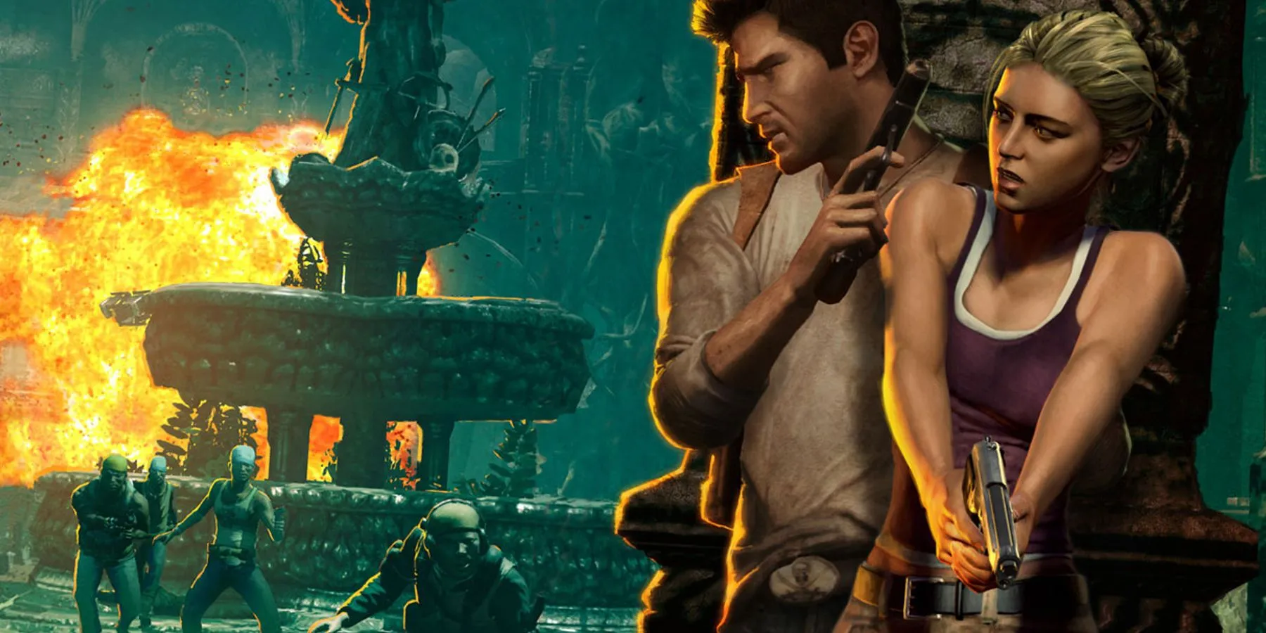 Nathan Drake trong Uncharted Drake's Fortune, mở đầu cuộc phiêu lưu