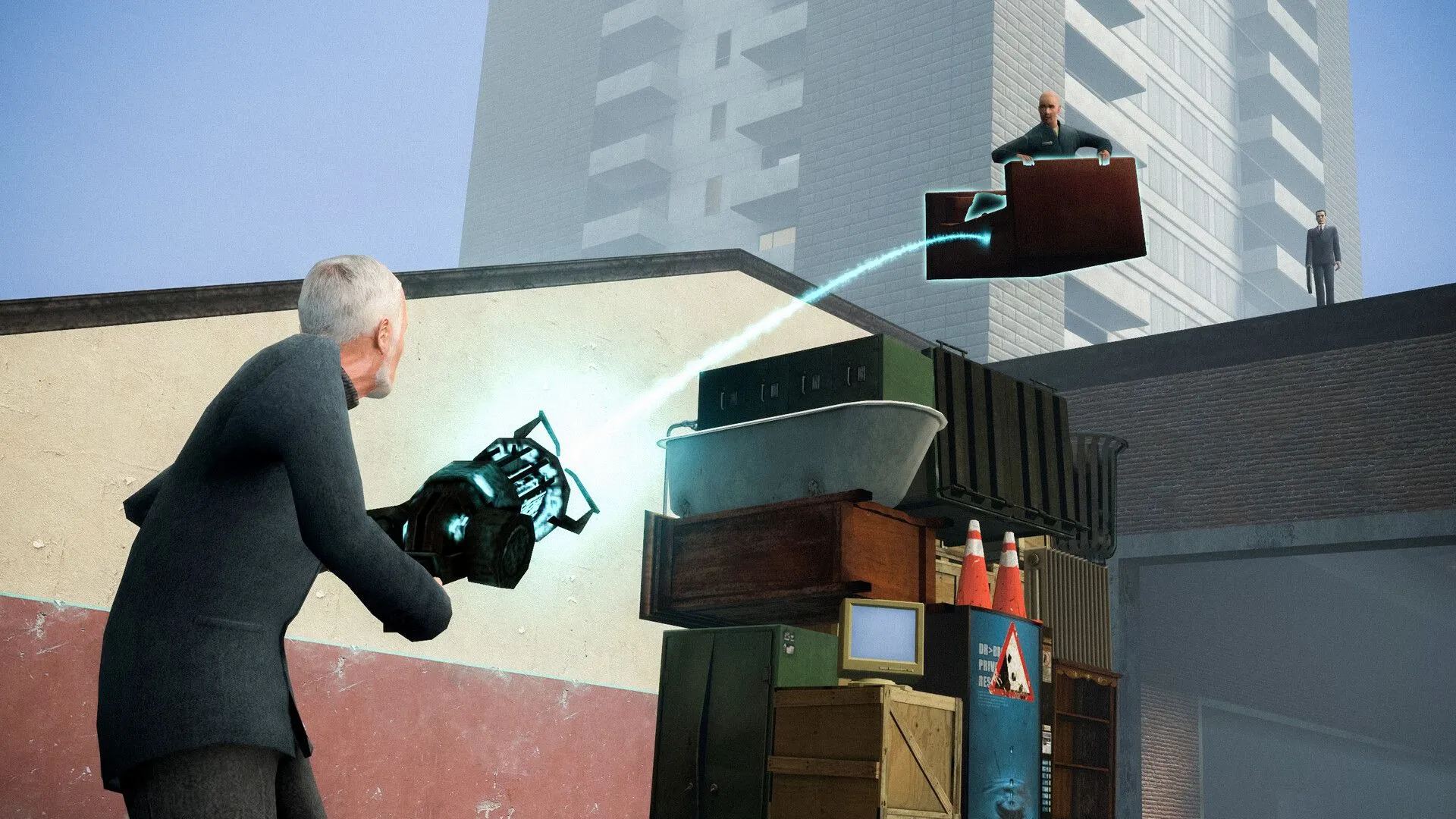 Người chơi nhấc một người chơi khác trong Garry's Mod