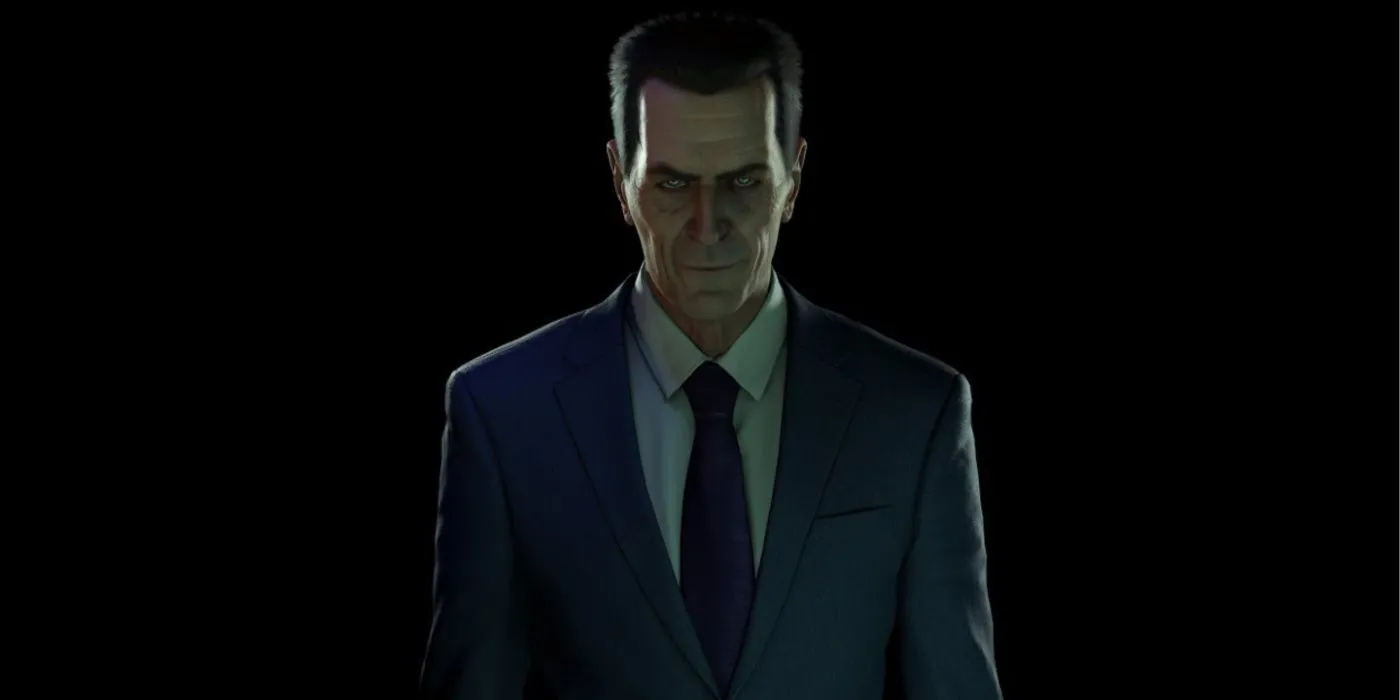 Nhân vật G-Man bí ẩn trong Half-Life: Alyx, game thực tế ảo tiền truyện cho Half-Life 2, ám chỉ sự tiếp nối cốt truyện Half-Life.