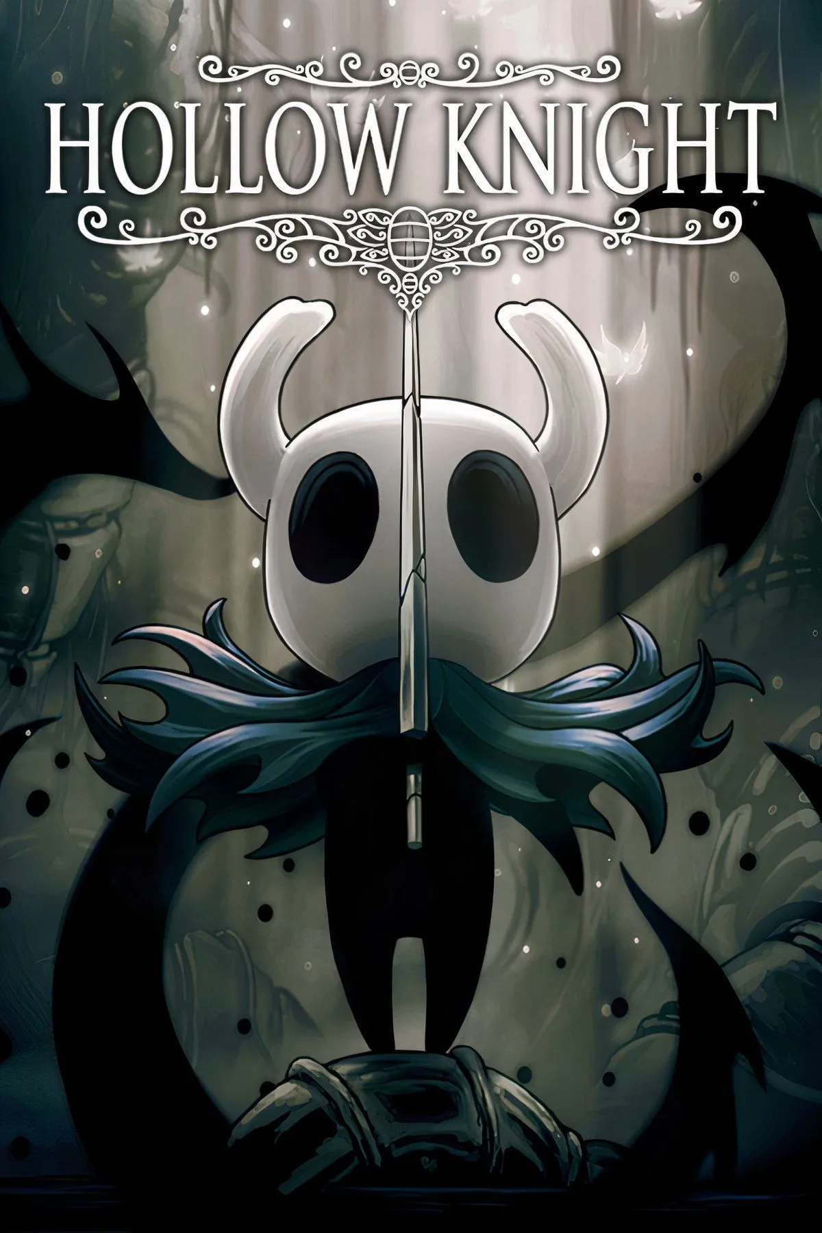 Nhân vật hiệp sĩ nhỏ Hollow Knight khám phá thế giới côn trùng cổ xưa của Hallownest