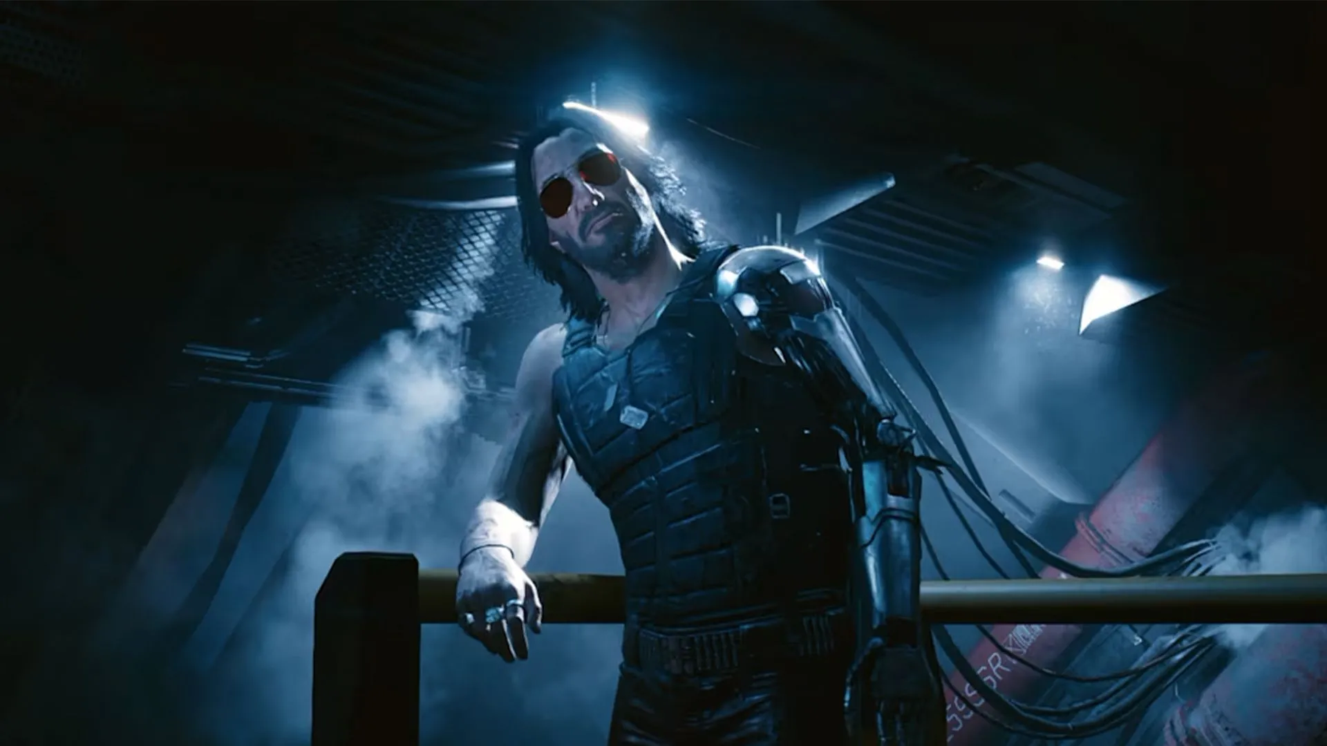 Nhân vật Johnny Silverhand do Keanu Reeves thủ vai trong game Cyberpunk 2077 trên Nintendo Switch 2