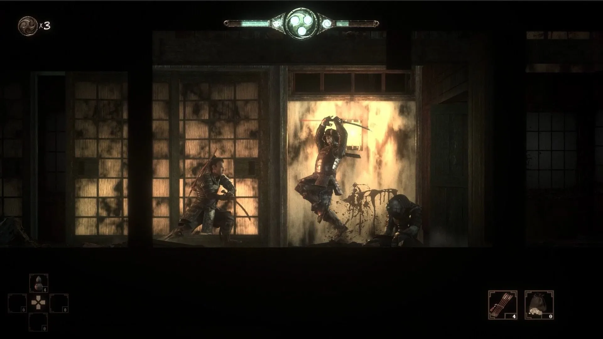 Nhân vật samurai chiến đấu với quỷ Oni trong đồ họa stop-motion độc đáo của The Spirit of the Samurai